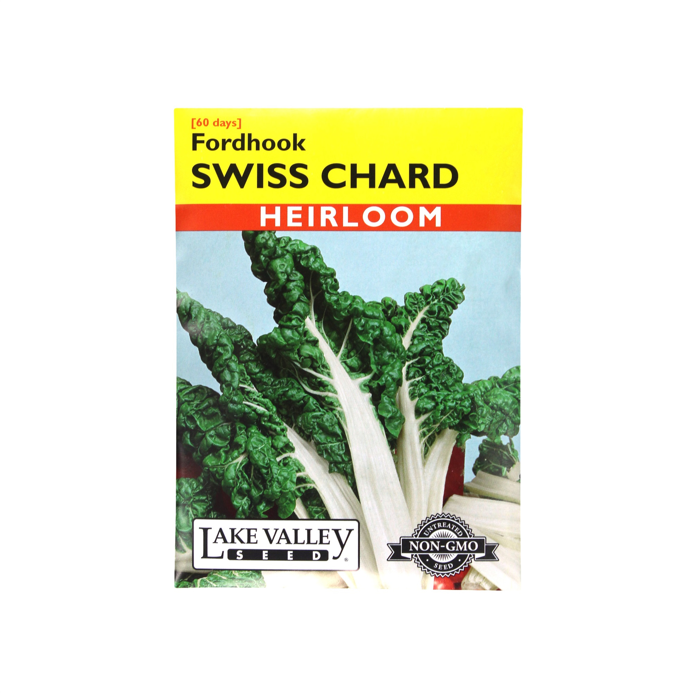 Lake Valley Seed Swiss Chard, Fordhook Heirloom, 3g