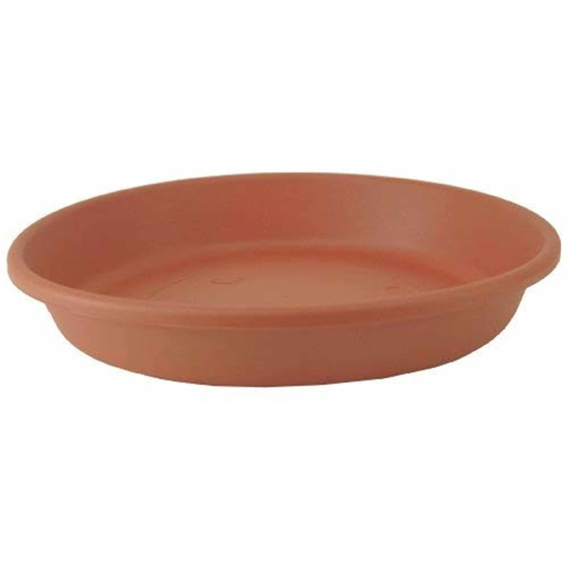 The HC Companies Classic Plastic Saucer for 16-Inch Classic Pot, Clay Color