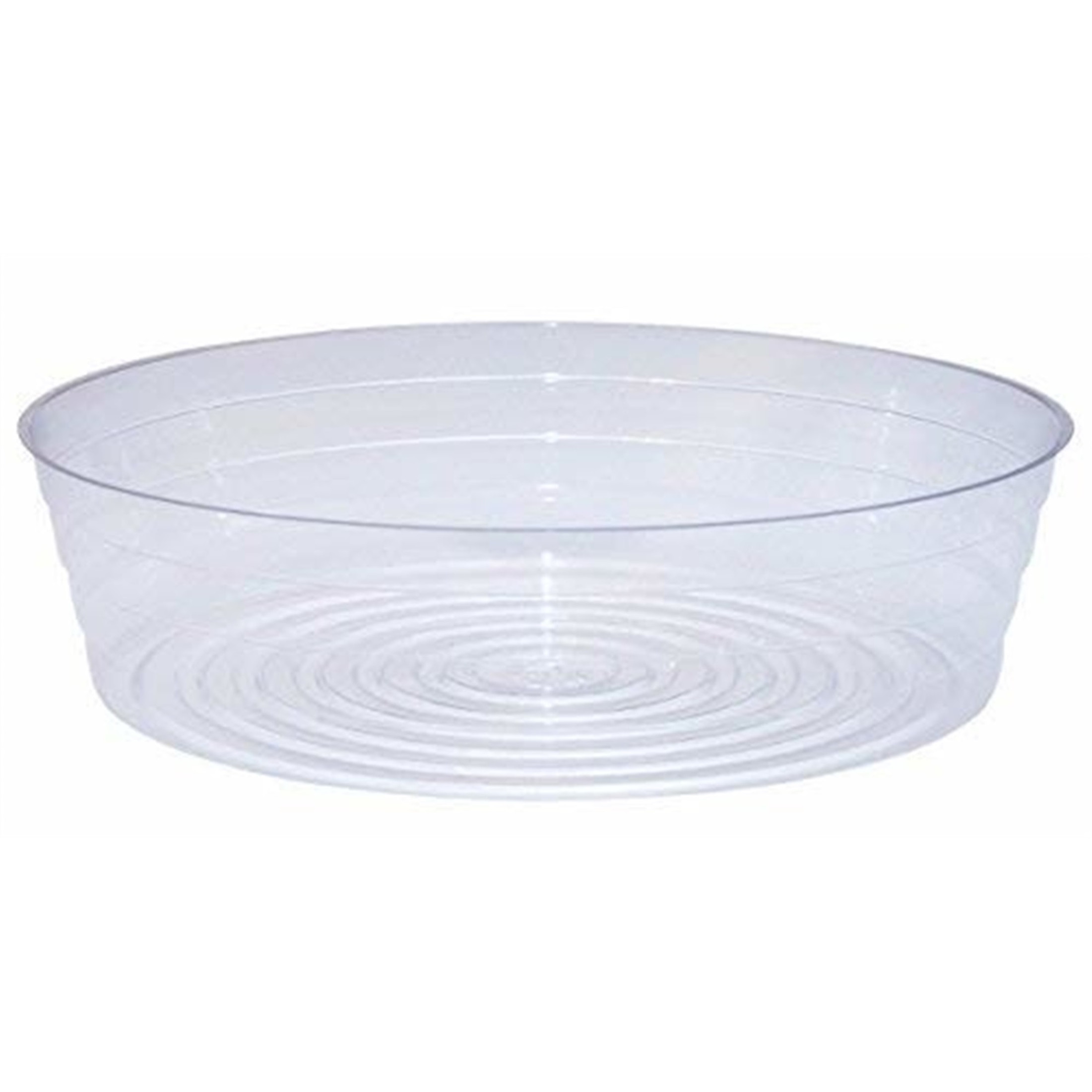 Curtis Wagner Products Heavy-Gauge Vinyl Deep Basket Liner, Clear, 14in D x 3.5in H