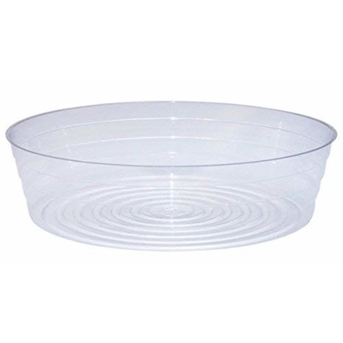 Curtis Wagner Plastics Heavy-Gauge Vinyl Deep Drop-In Basket Liner, Clear — 14"