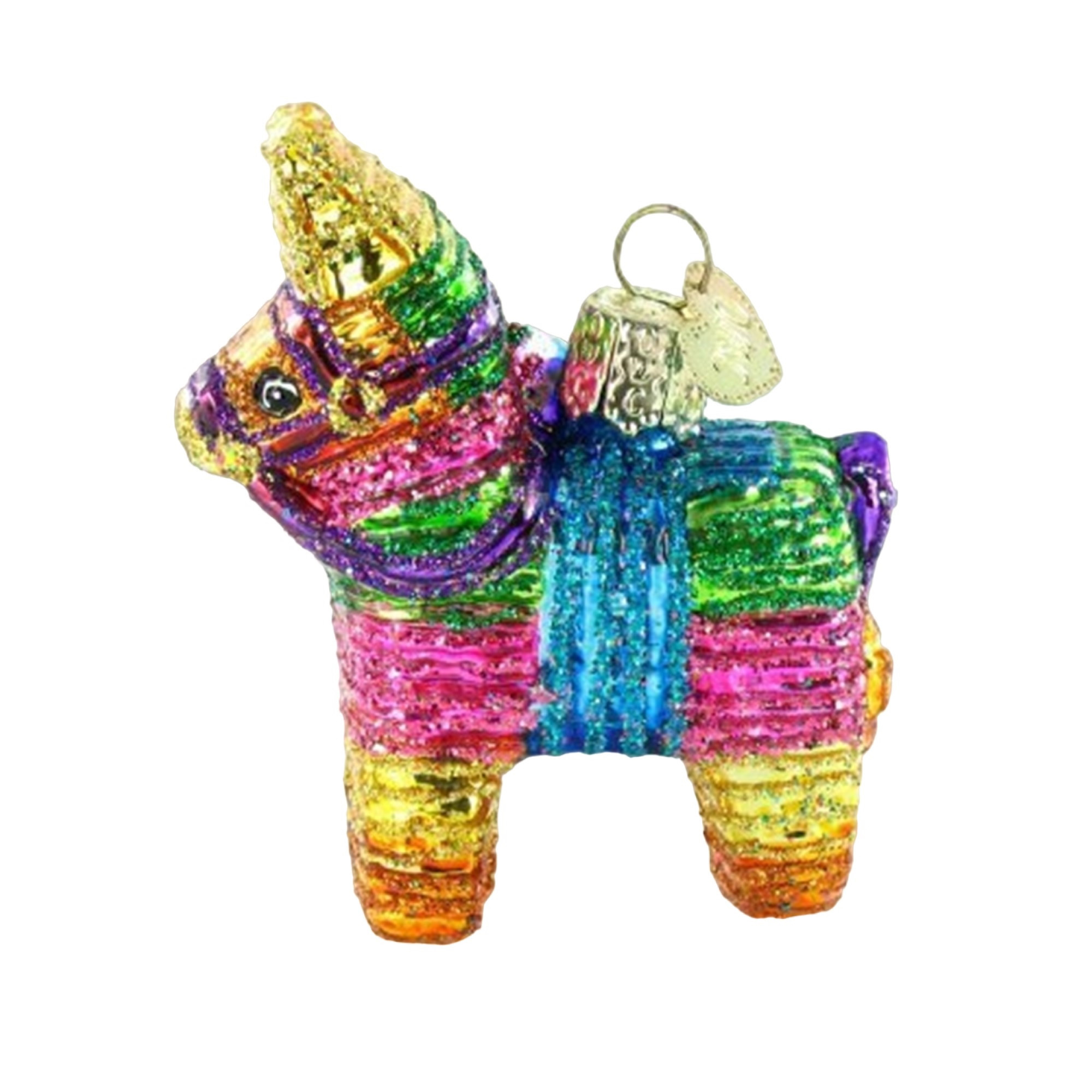 Old World Christmas Glass Blown Ornament, Pinata (With OWC Gift Box)