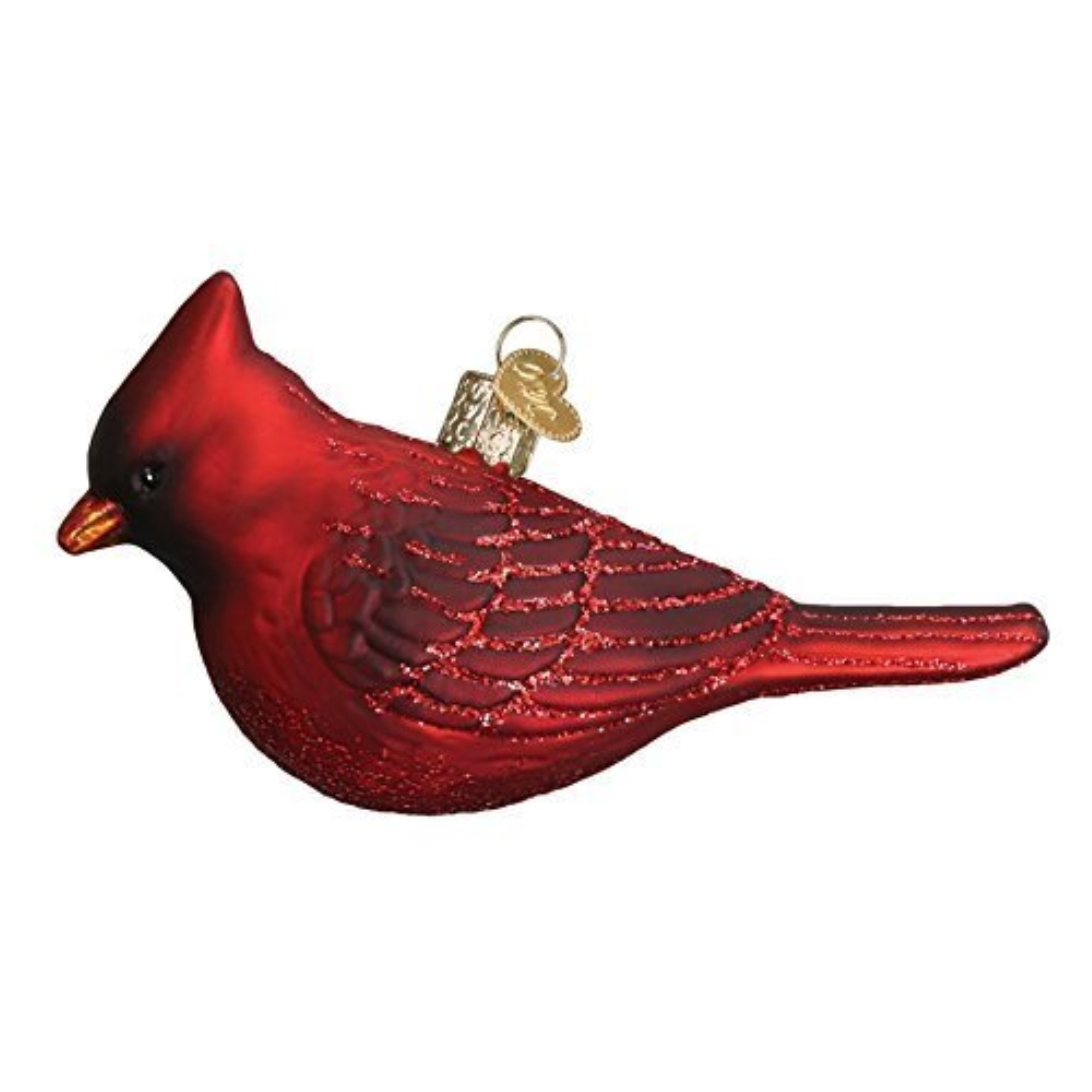 Old World Christmas Glass Blown Ornament for Christmas Tree, Northern Cardinal