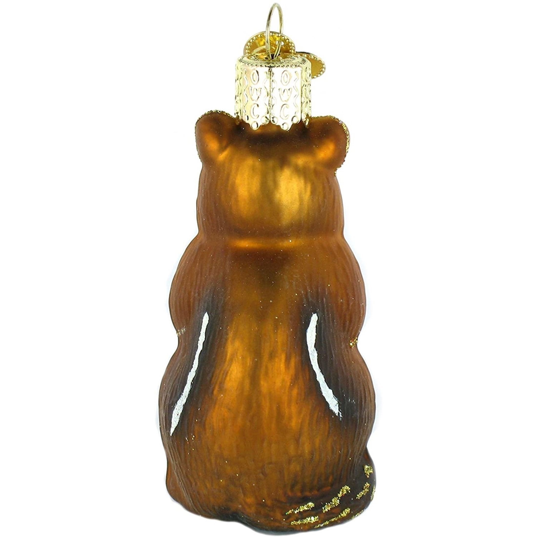 Old World Christmas Glass Blown Ornament, Chipmunk (With OWC Gift Box)