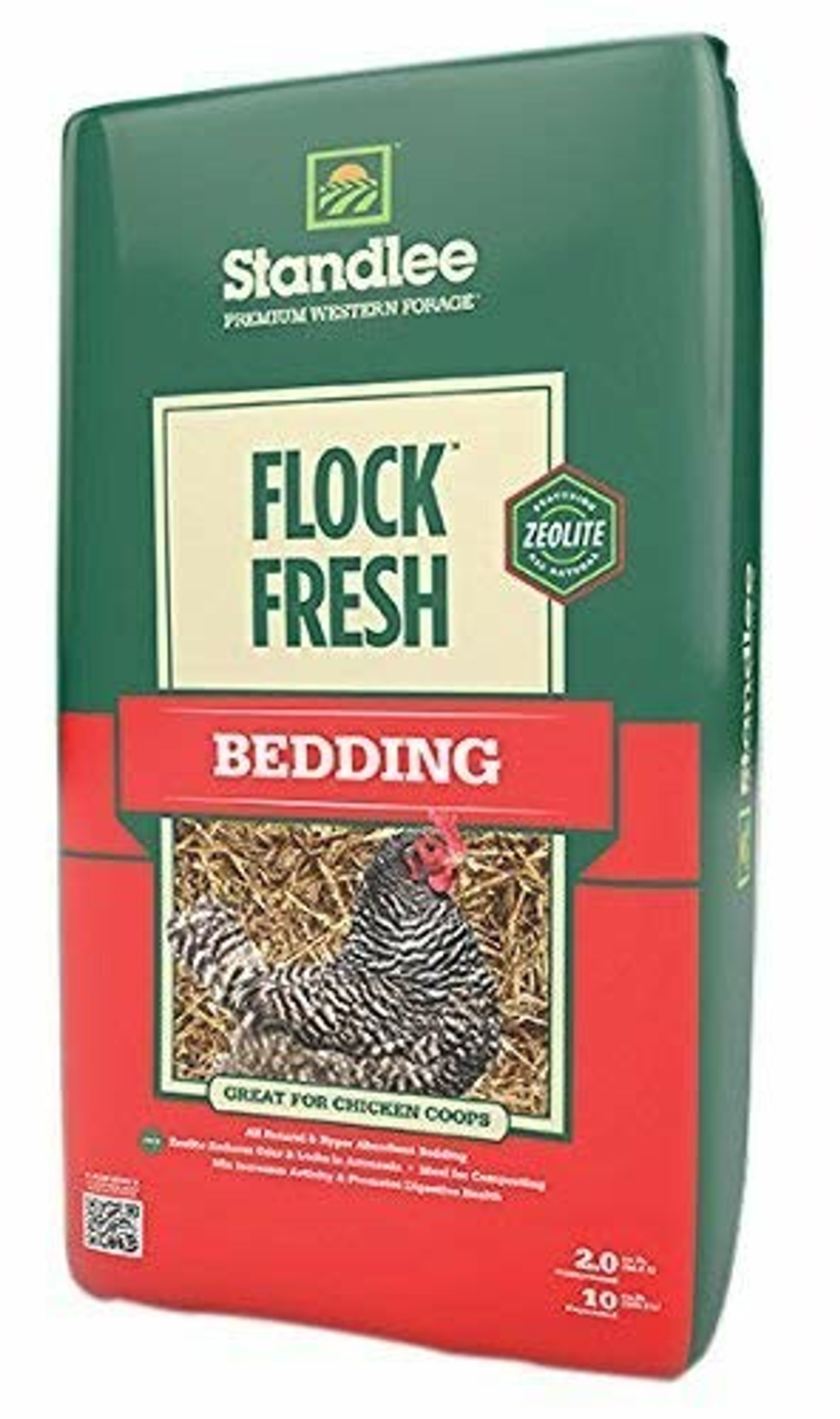 Standlee Hay Company Flock Fresh Premium Poultry Bedding, 2 Cubic feet