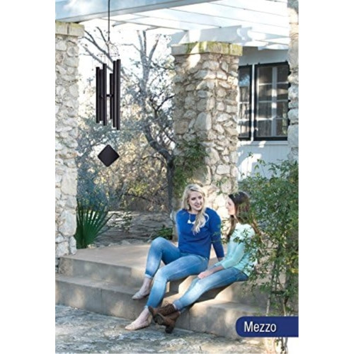 Music of the Spheres Handcrafted Outdoor Nashville Mezzo Wind Chime — Warm, Cheerful Melodies — 38"