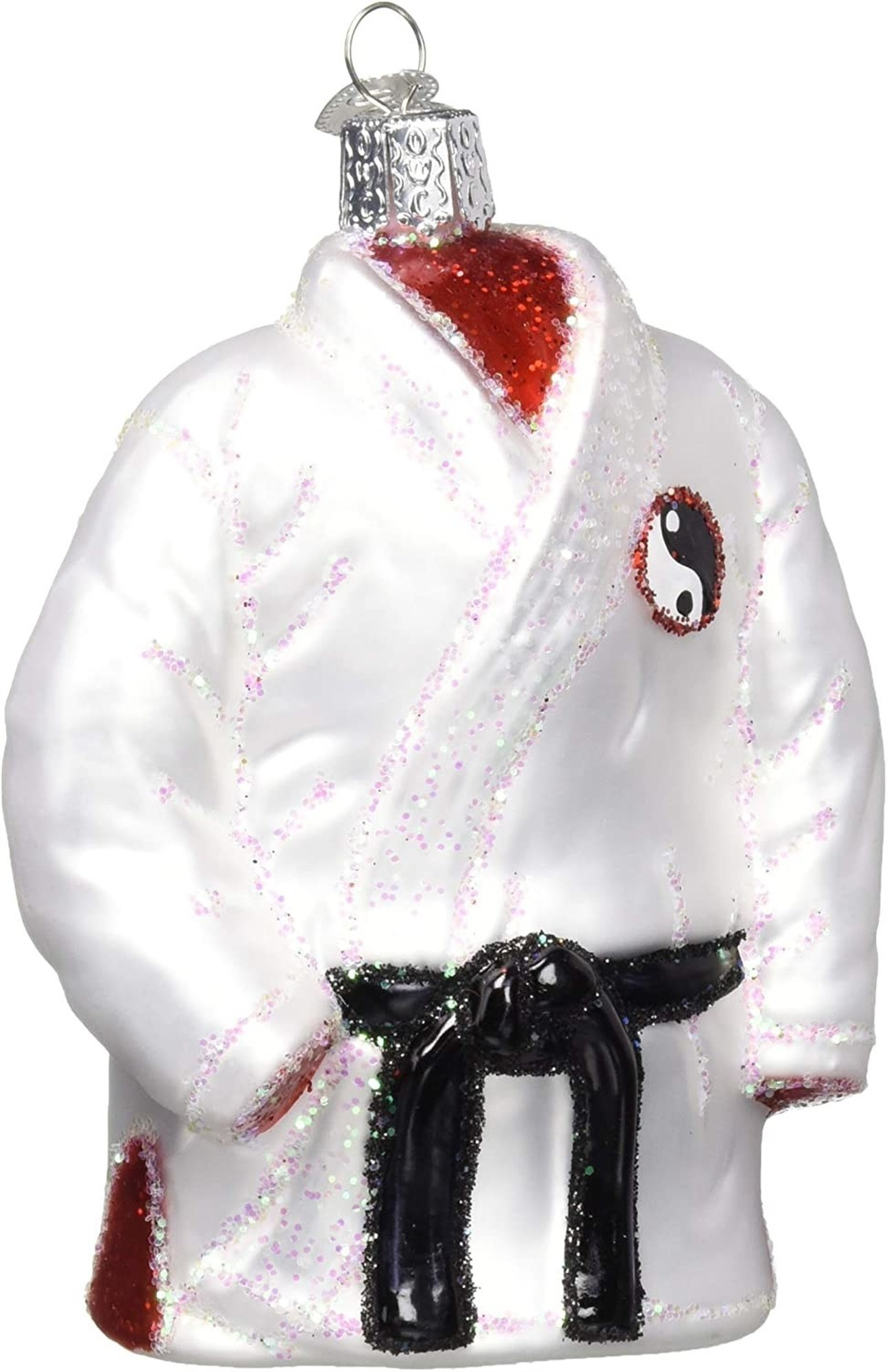 Old World Christmas Glass Blown Ornament for Christmas Tree, Martial Arts Robe