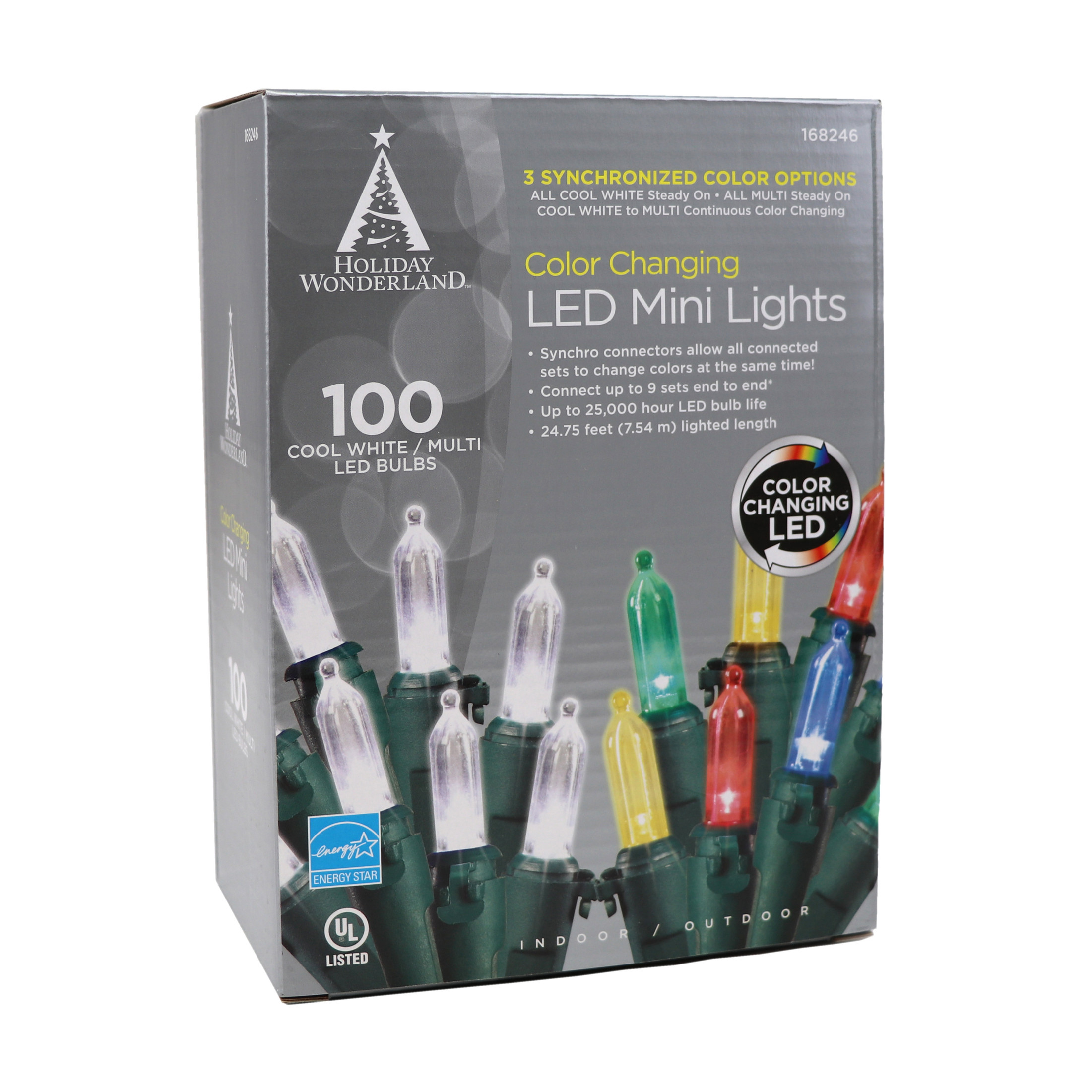 Holiday Wonderland 100 LED Color Changing Light Set