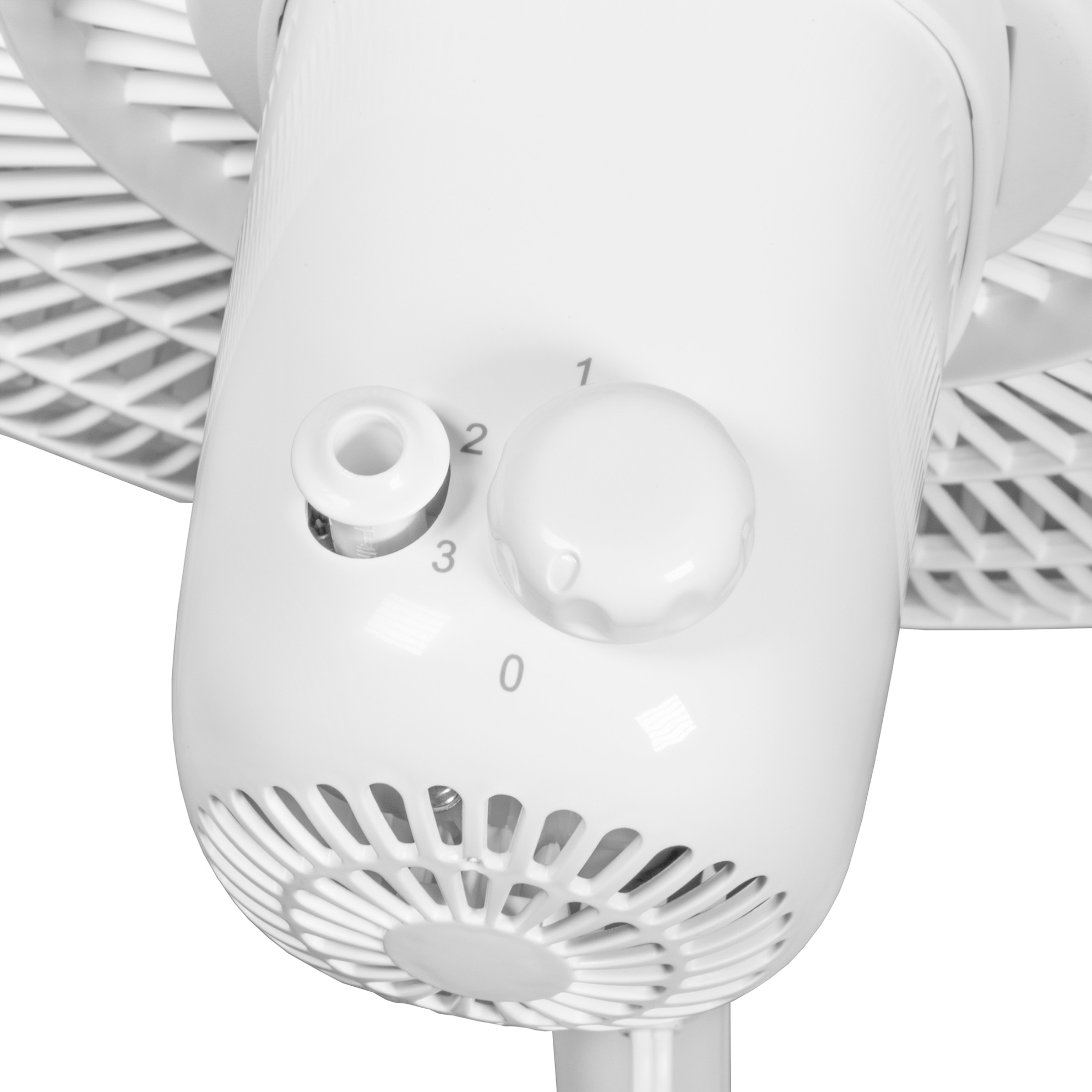 HomePointe Oscillating Pedestal Fan with Adjustable Height & 3 Speeds, White, 16" HomePointe Oscillating Pedestal Fan with Adjustable Height & 3 Speeds, White, 16"