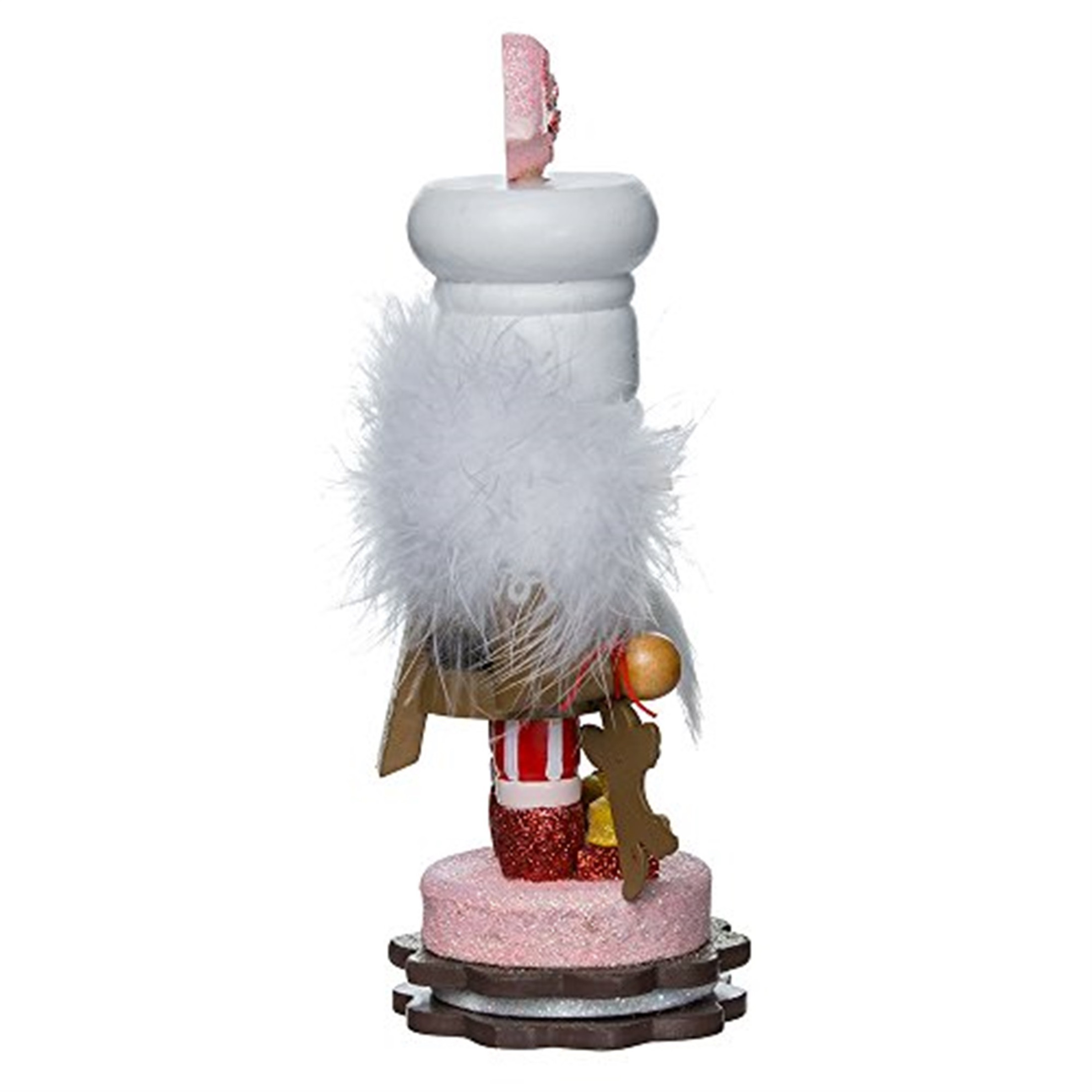 Kurt Adler Hollywood Nutcrackers, Gingerbread Nutcracker on Cookie Sandwich, 8"