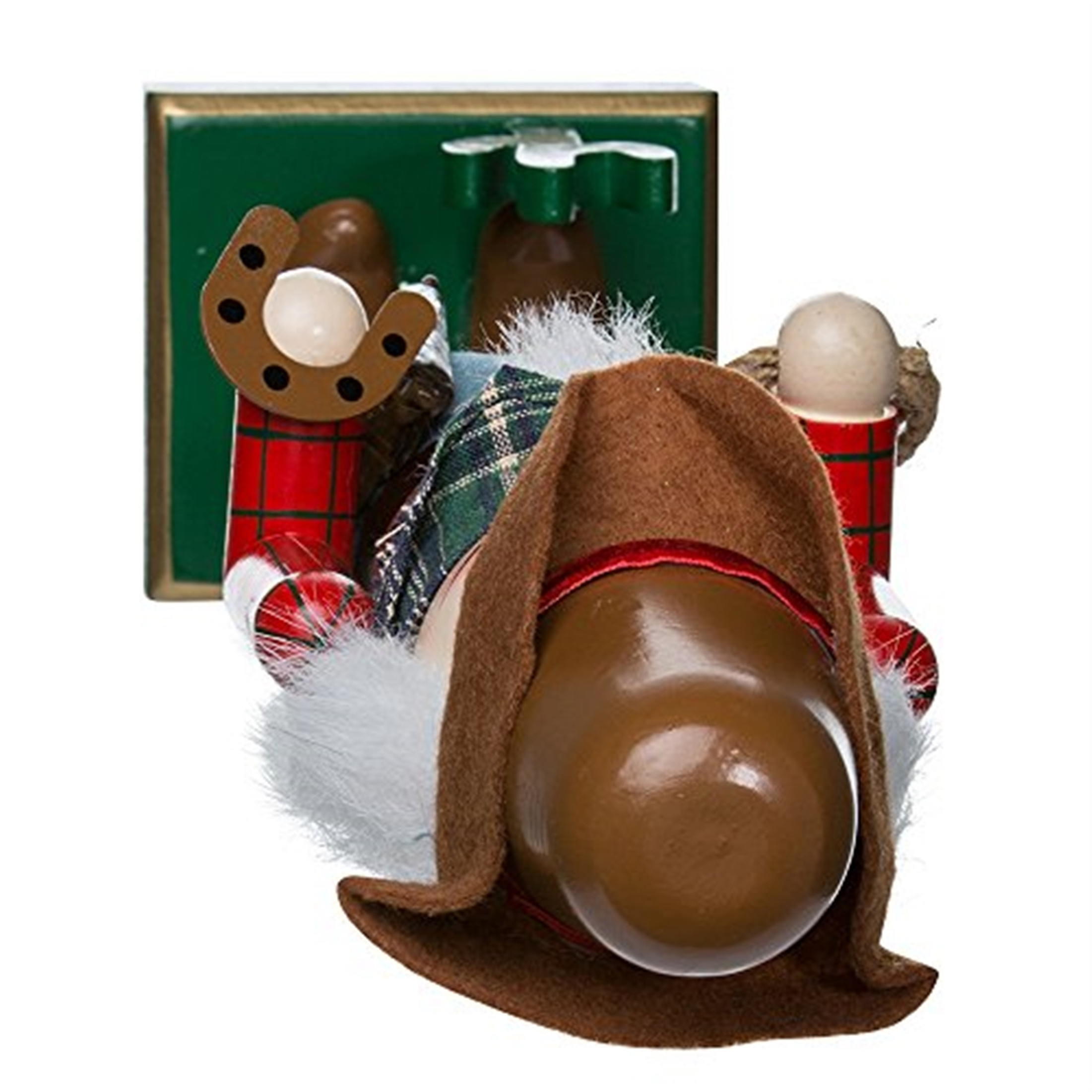 Kurt Adler Wooden Nutcracker Collection, Cowboy with Lasso Nutcracker, 15"