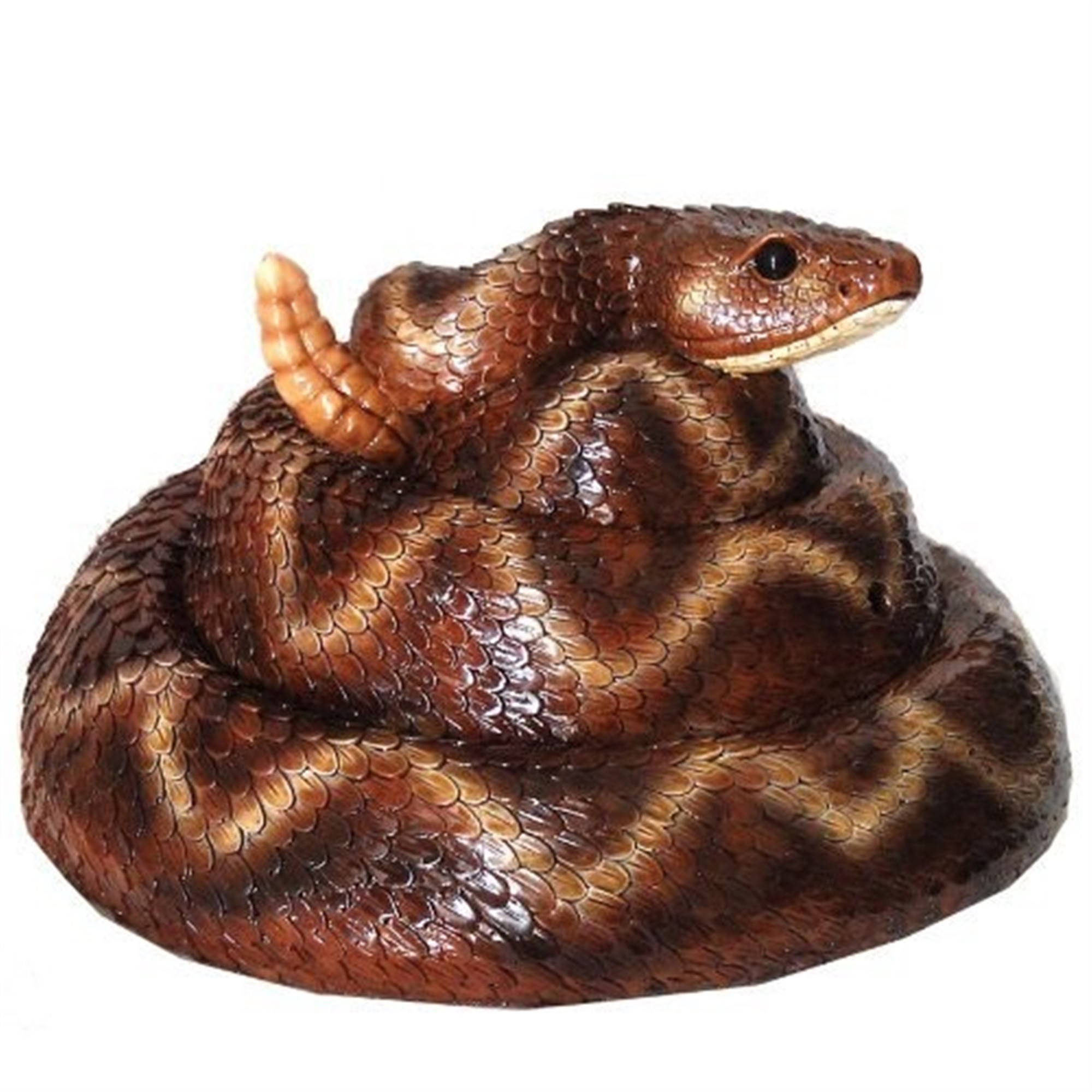 Quartz Rattler Michael Carr Designs Rattler Snake Resin Statue, Motion Activated ...