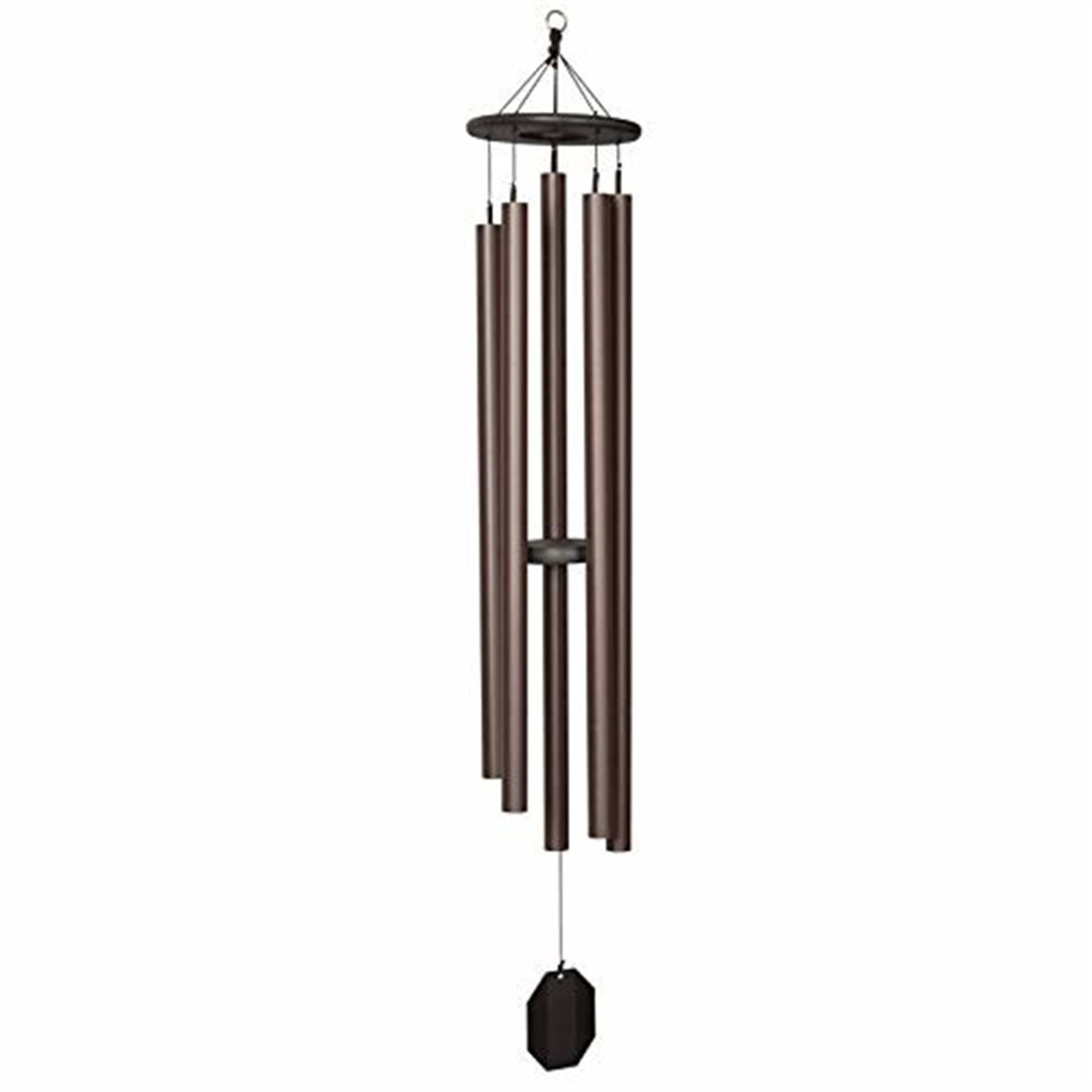 Lambright Chimes Court Haus Wind Chime, Amish Handcrafted, 62in Lambright Chimes Court Haus Wind Chime, Amish Handcrafted, 62in