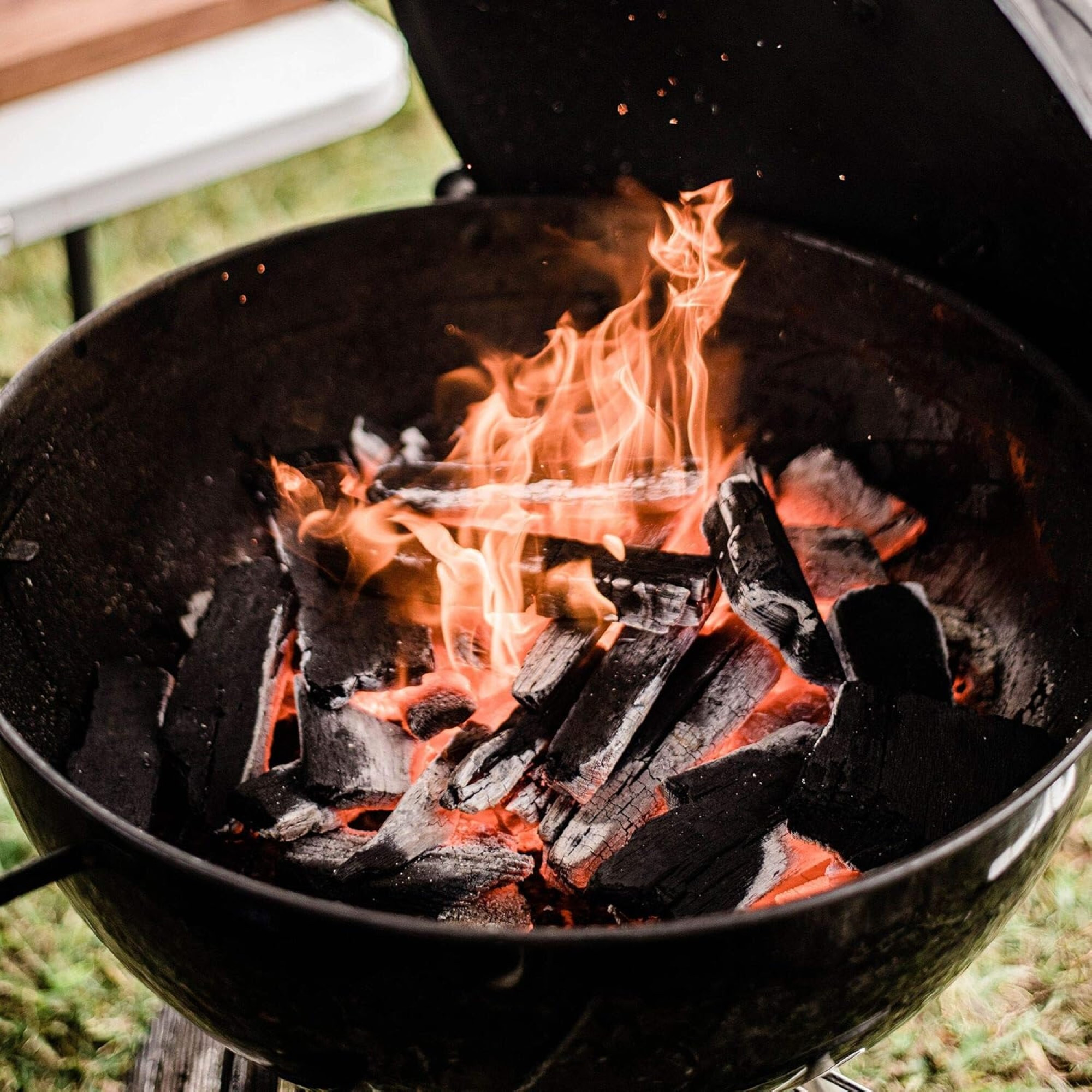 Cowboy All Natural Long Lasting Hardwood Lump Charcoal, 20lbs