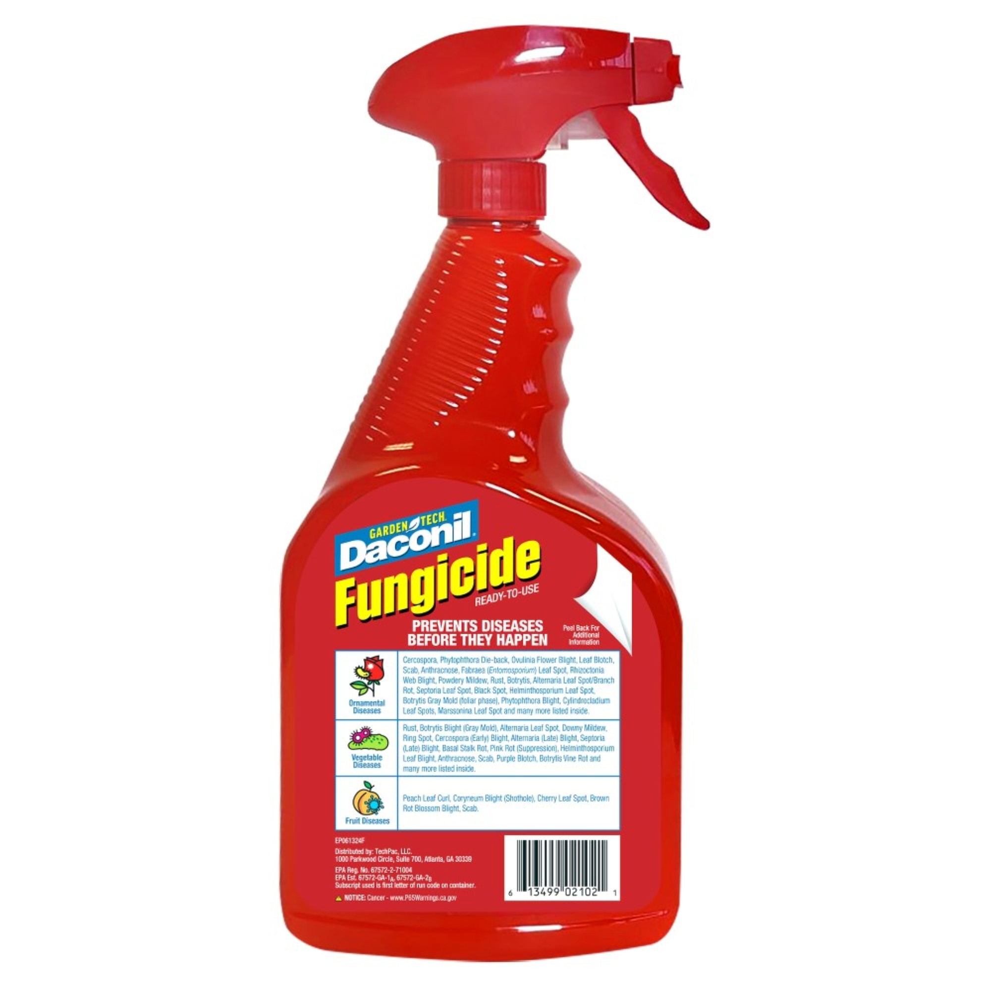 Daconil Ready-to-Use Rain-Proof Fungicide with 3-Way Control, 32 fl oz
