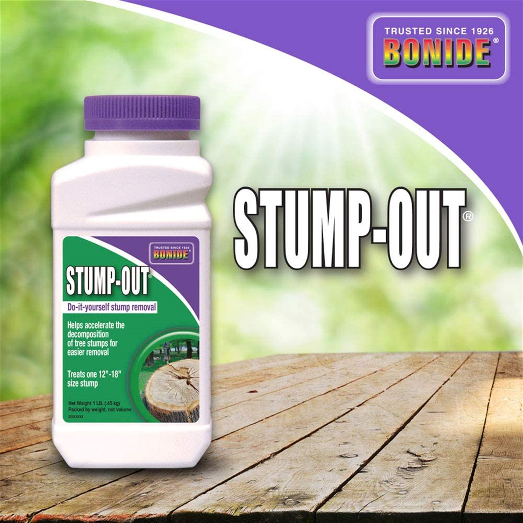 Bonide Stump-Out Stump Remover, 1lb, Granules