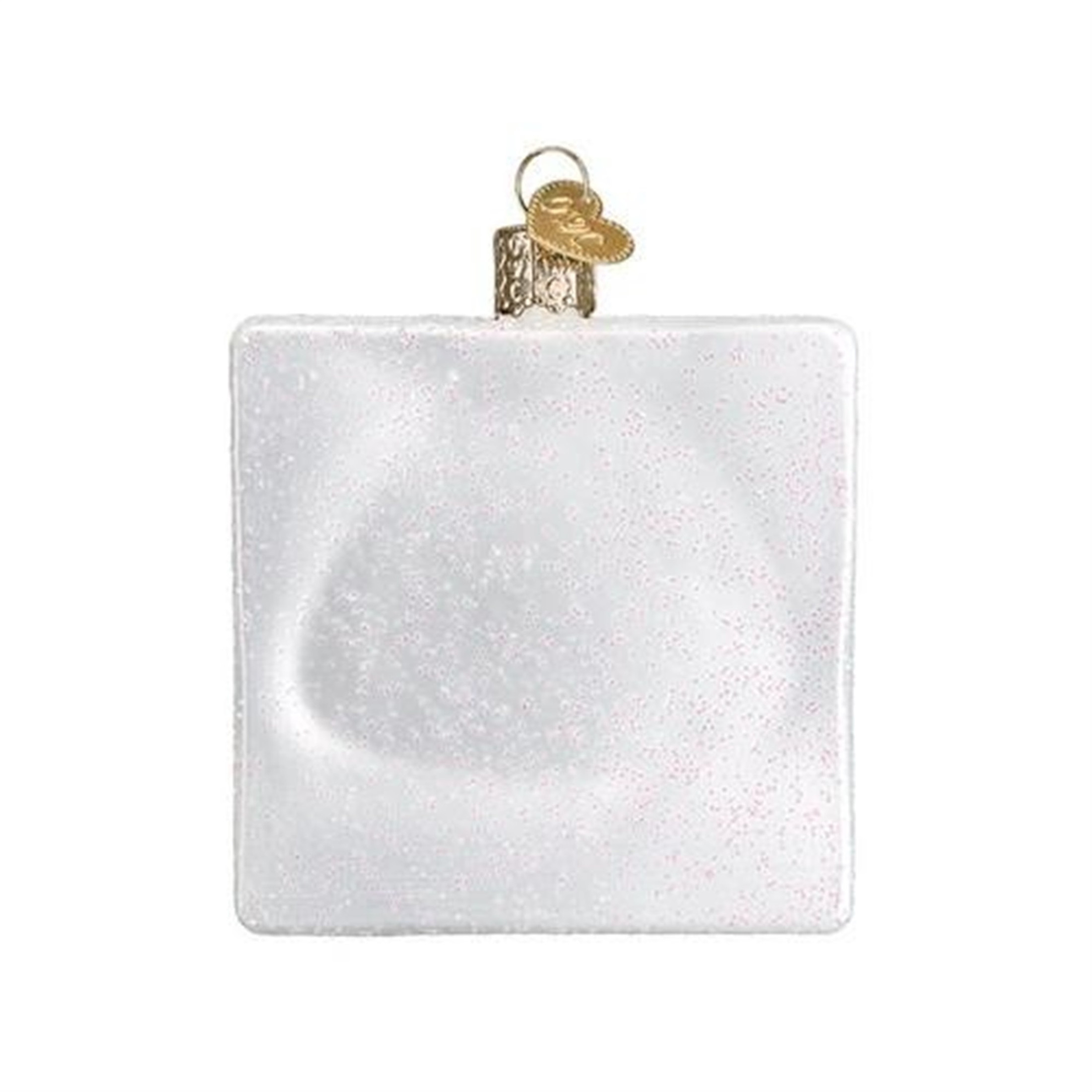 Old World Christmas Glass Blown Ornament, Crossword Puzzle
