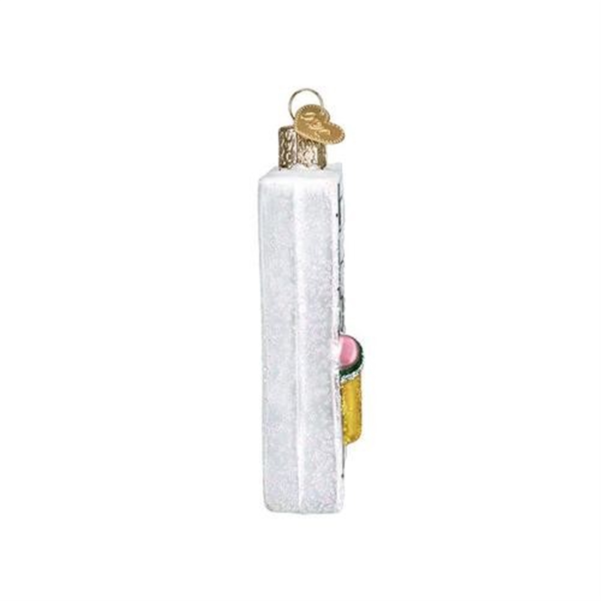 Old World Christmas Glass Blown Ornament for Christmas Tree, Crossword Puzzle