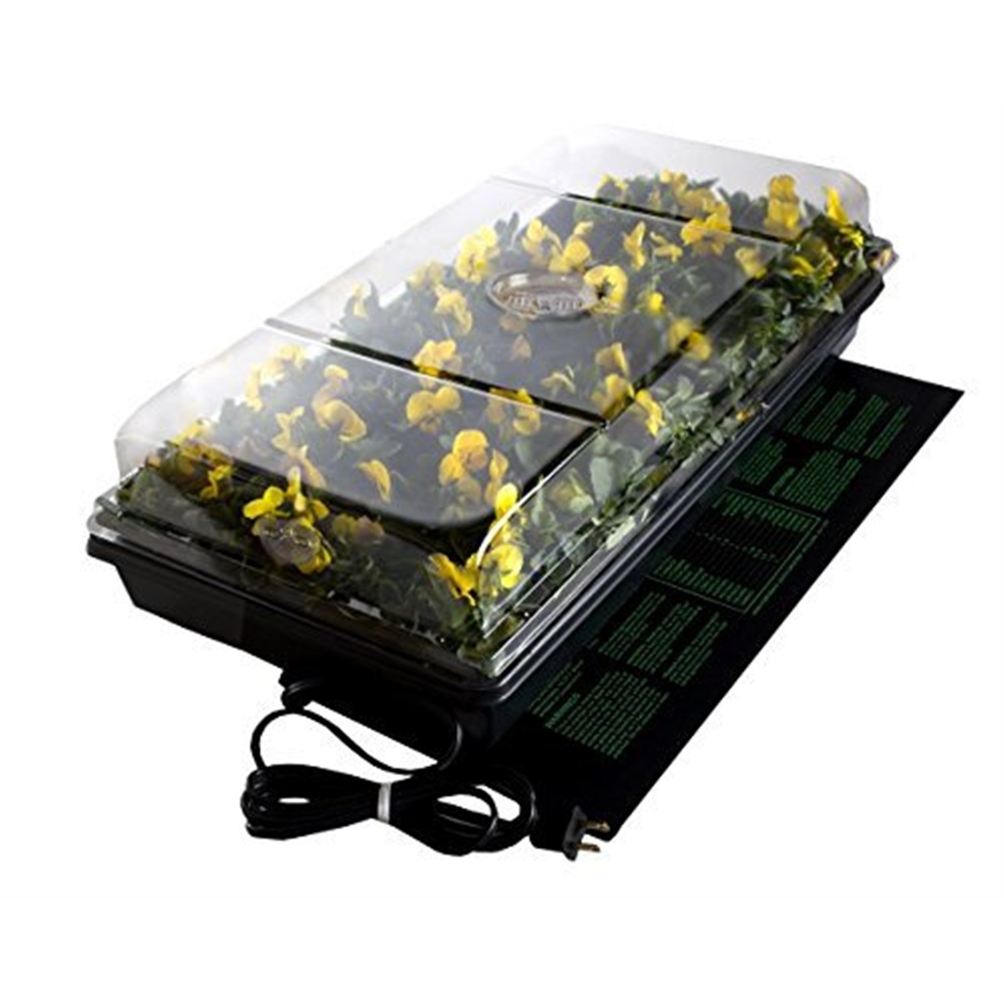 Hydrofarm Jump Start Seed Starting Germination Station with Heat Mat & Tray
