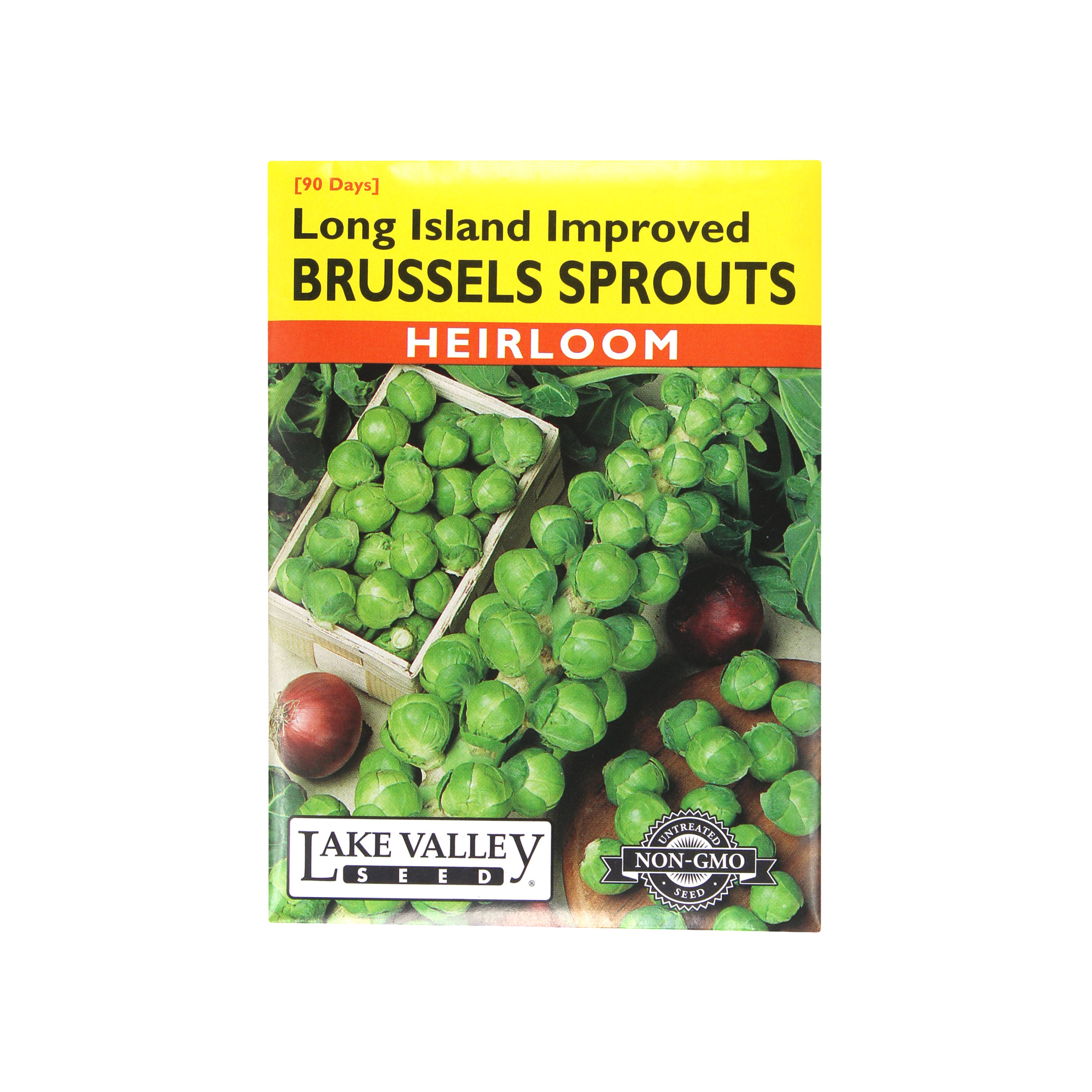 Lake Valley Seed Long Island Improved Brussels Sprouts Vegetable, 1.5g