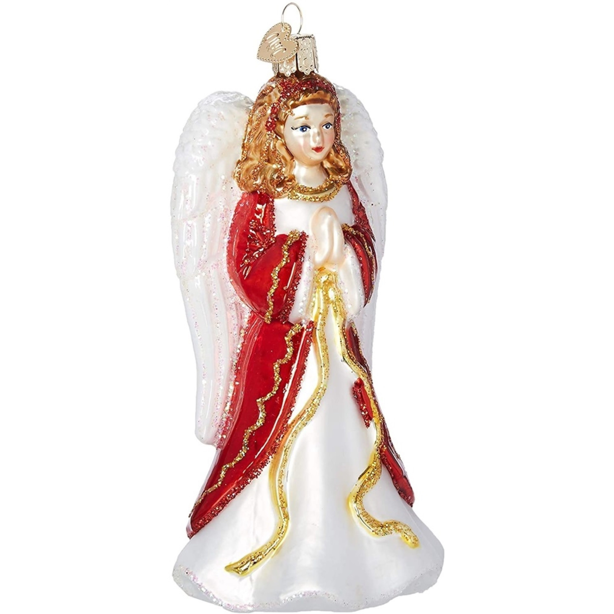 Old World Christmas Glass Blown Ornament, Divinity (With OWC Gift Box)