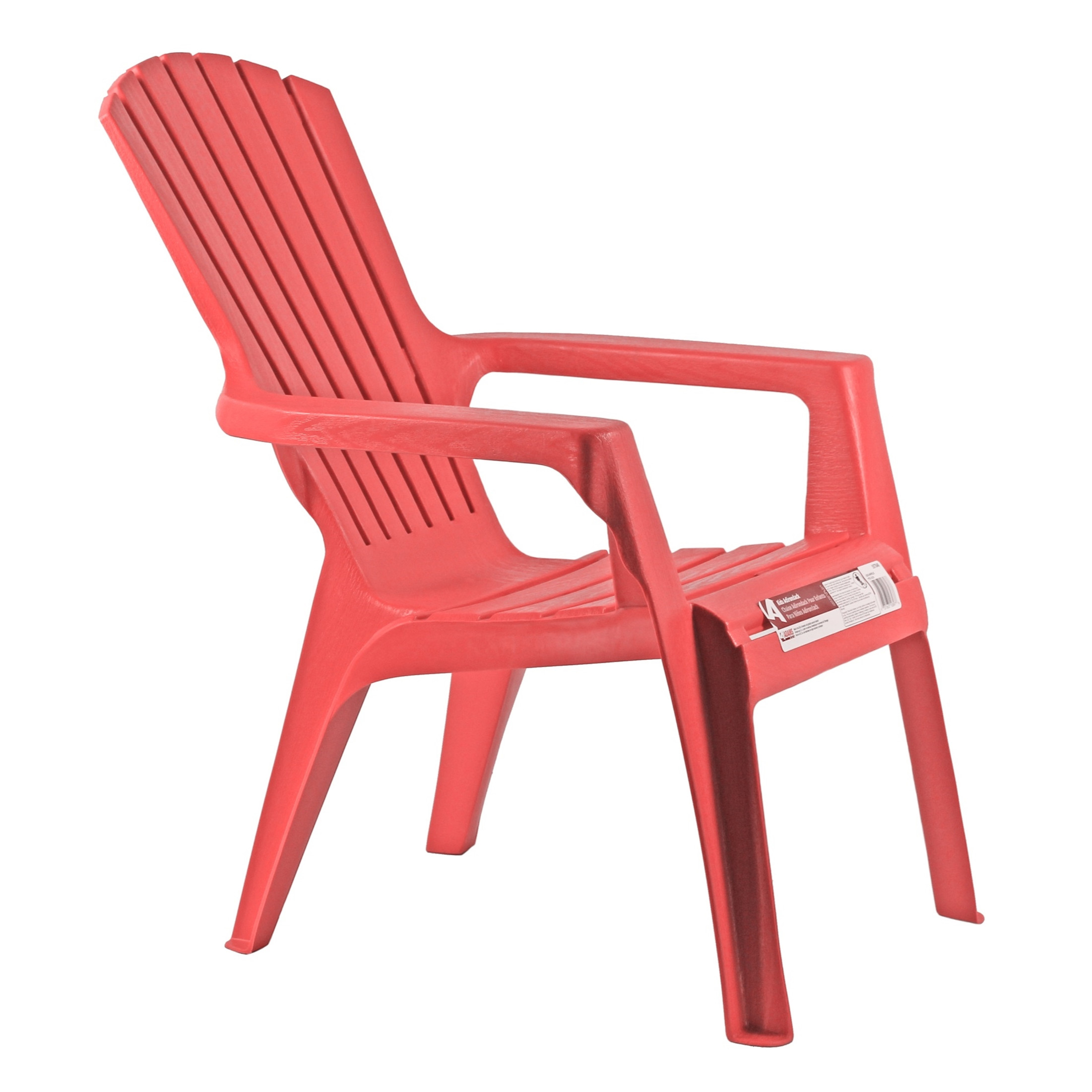 Adams Kid s Adirondack Stacking Chair Cherry Red Esbenshades