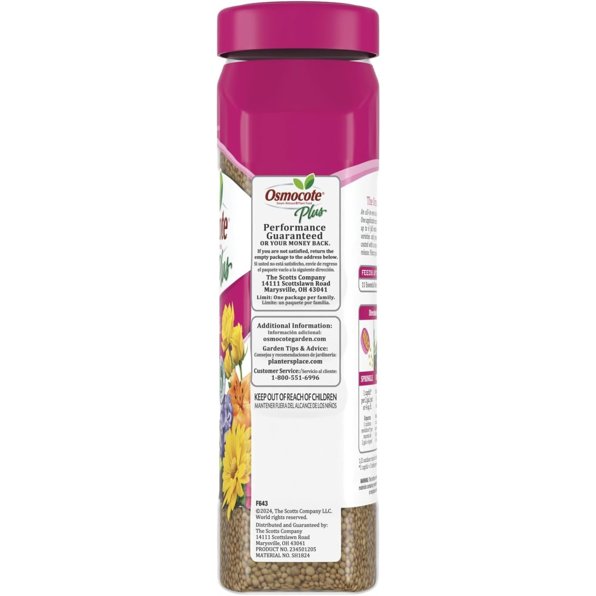 Osmocote Plus Outdoor and Indoor Smart-Release Plant Food, 2 Lb