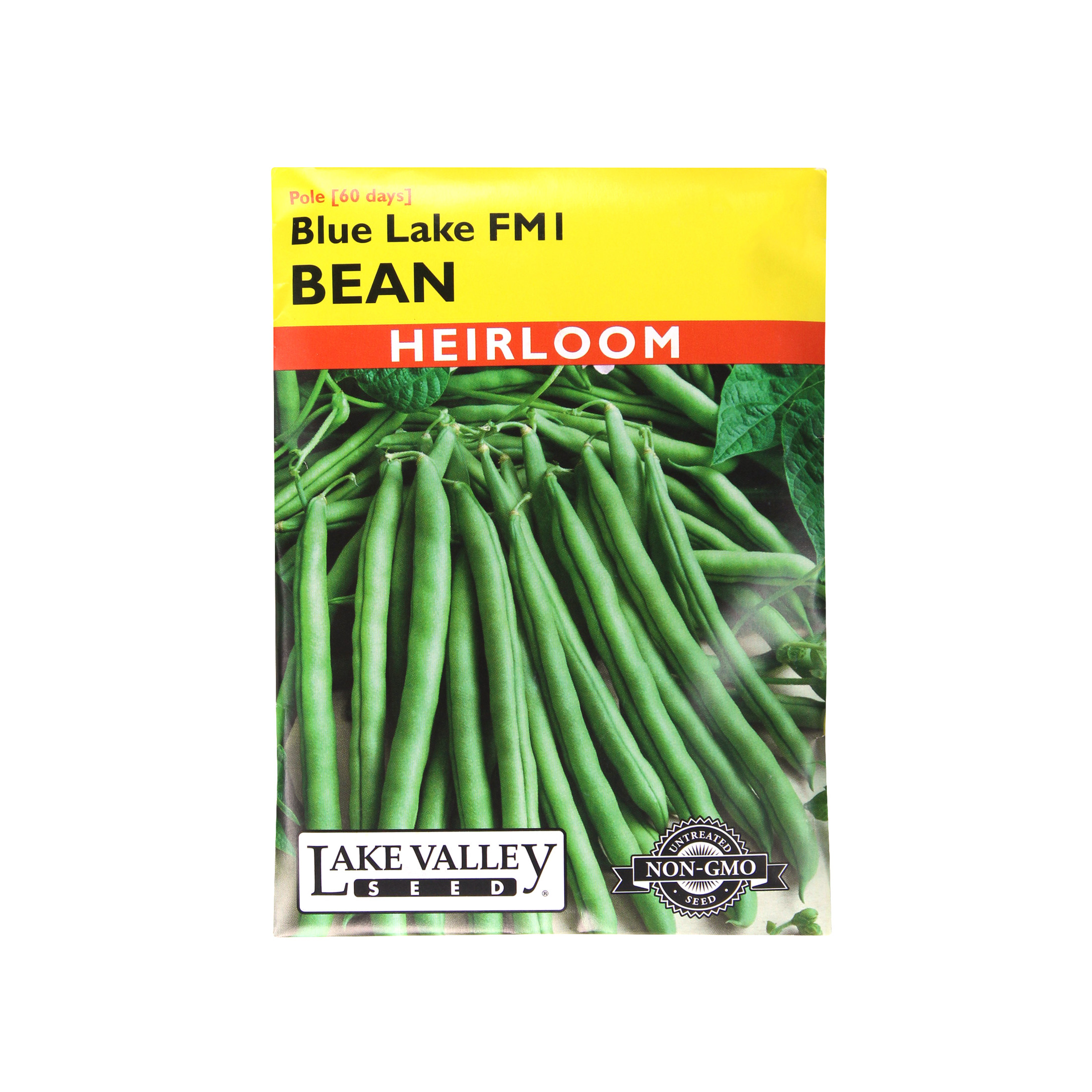 Lake Valley Seed Blue Lake FM1 Bean Pole Heirloom Vegetable, 20g