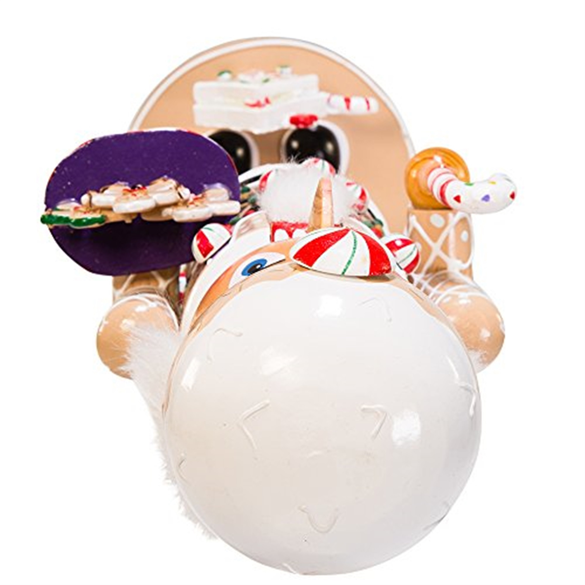 Kurt Adler Wooden Gingerbread Christmas Nutcracker, 16"