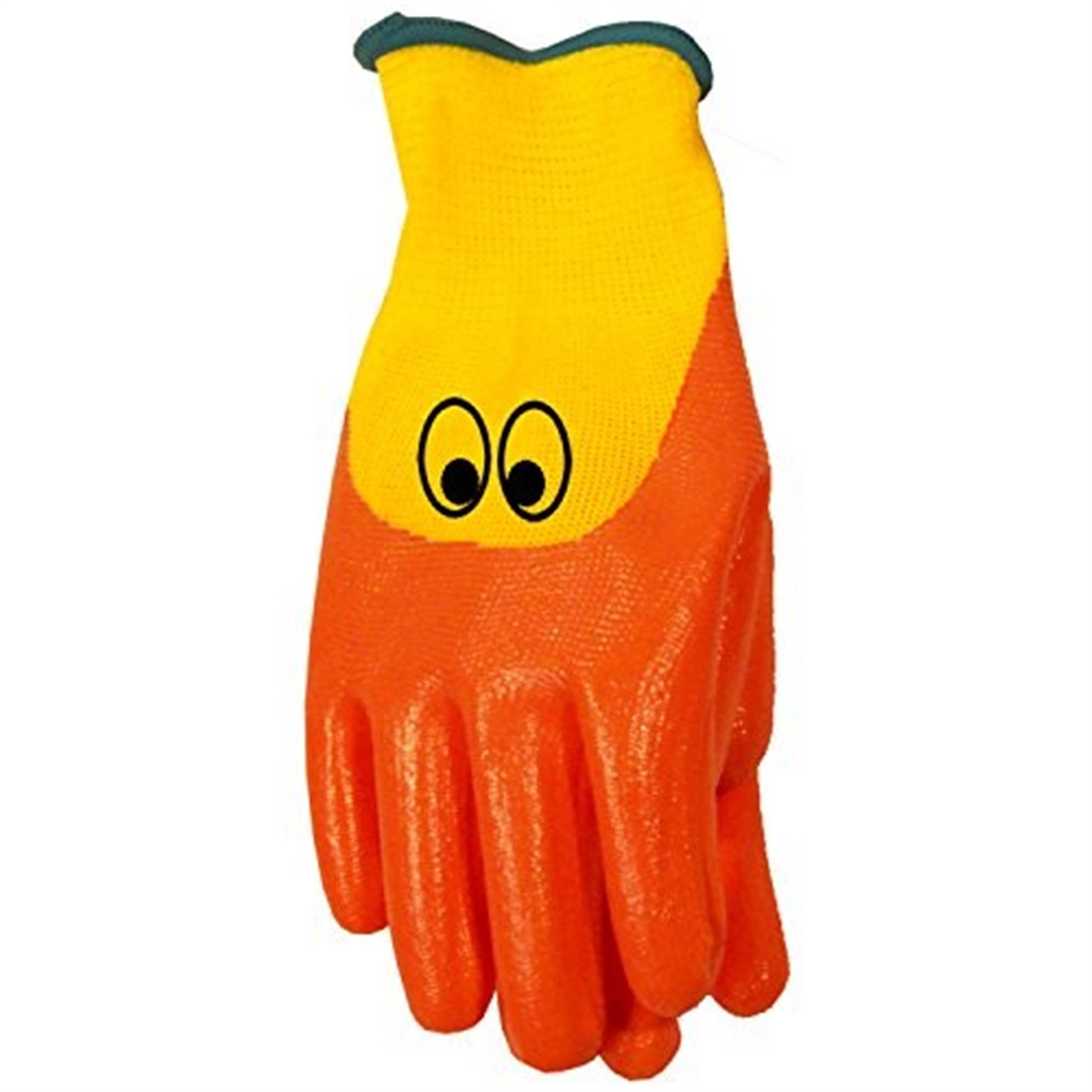 Atlas Glove Ducky Gloves for Kids, One Size Fits Ages 3 to 8 - Yellow/Orange