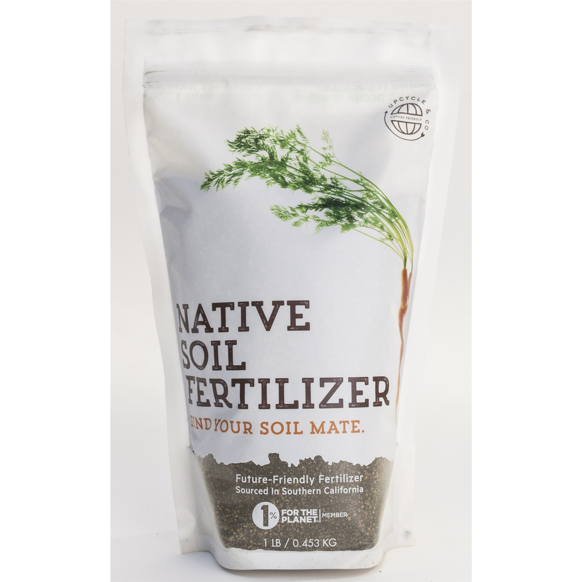 Native Soil Natural 5.5 - 4.5 - 0.4 Fertilizer and Soil Conditioner, 1lb
