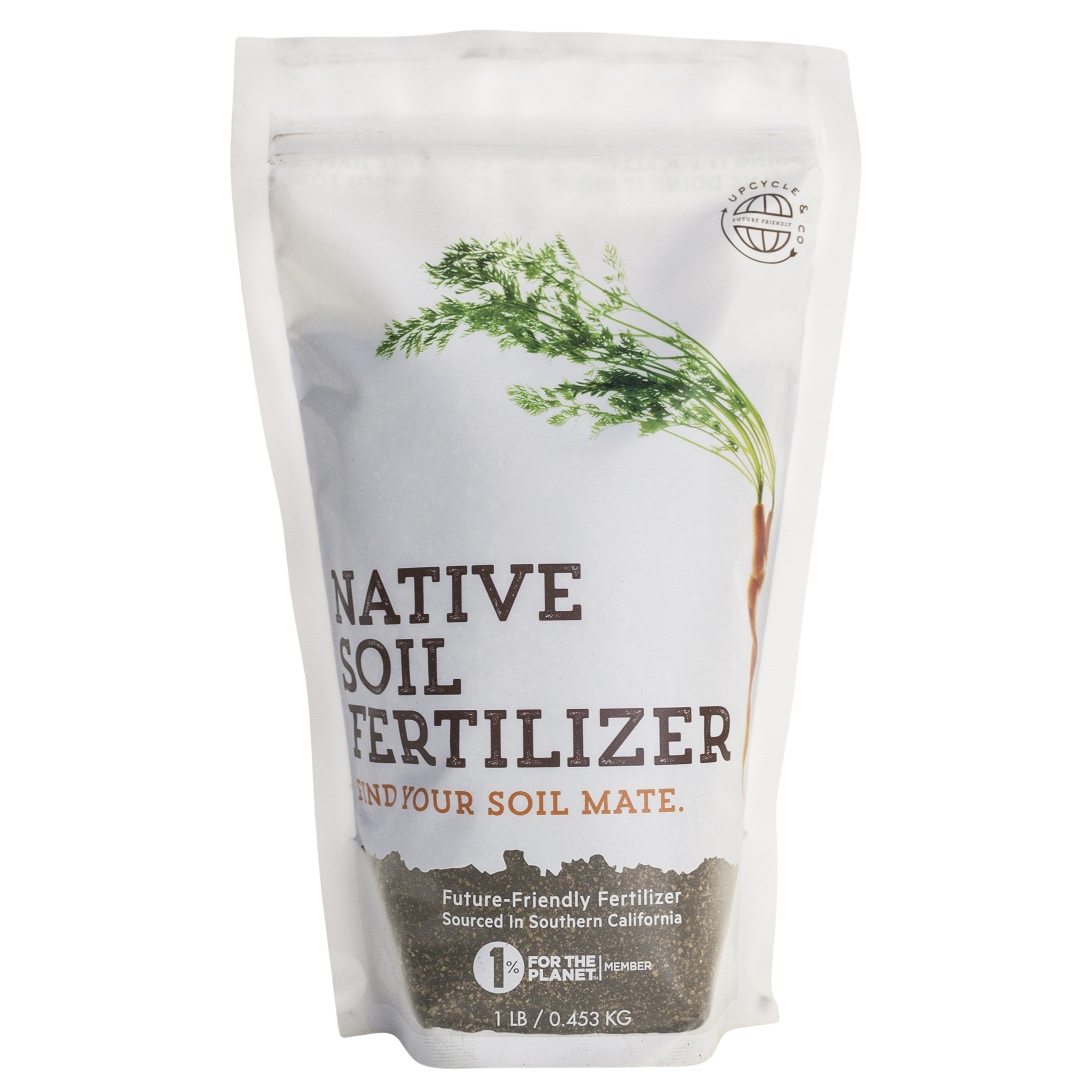 Native Soil Natural 5.5 - 4.5 - 0.4 Fertilizer and Soil Conditioner, 1lb