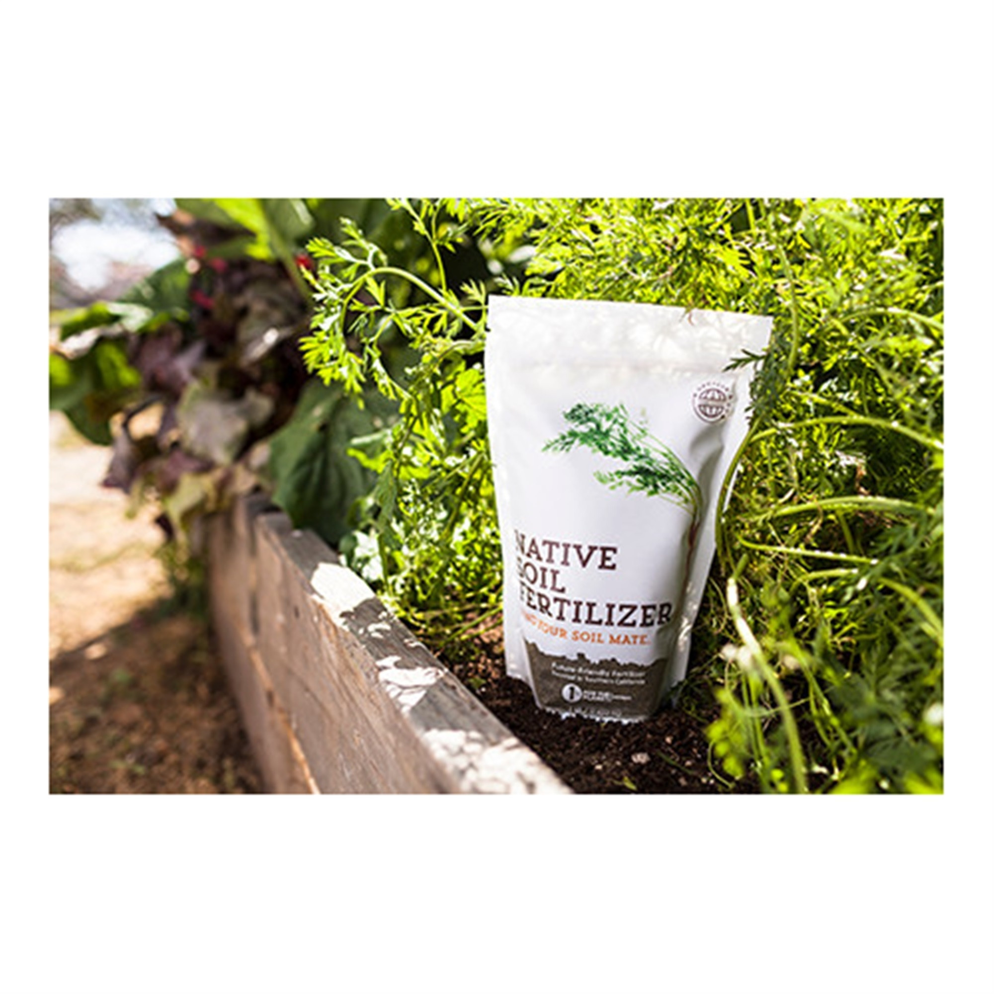 Native Soil Natural 5.5 - 4.5 - 0.4 Fertilizer and Soil Conditioner, 1lb