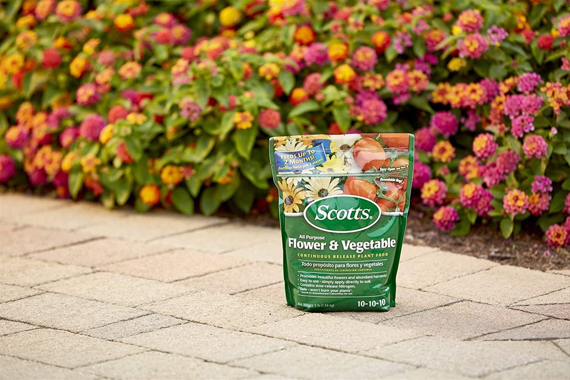 Scotts All Purpose Continuous Release Flower and Vegetable Plant Food, 3lb