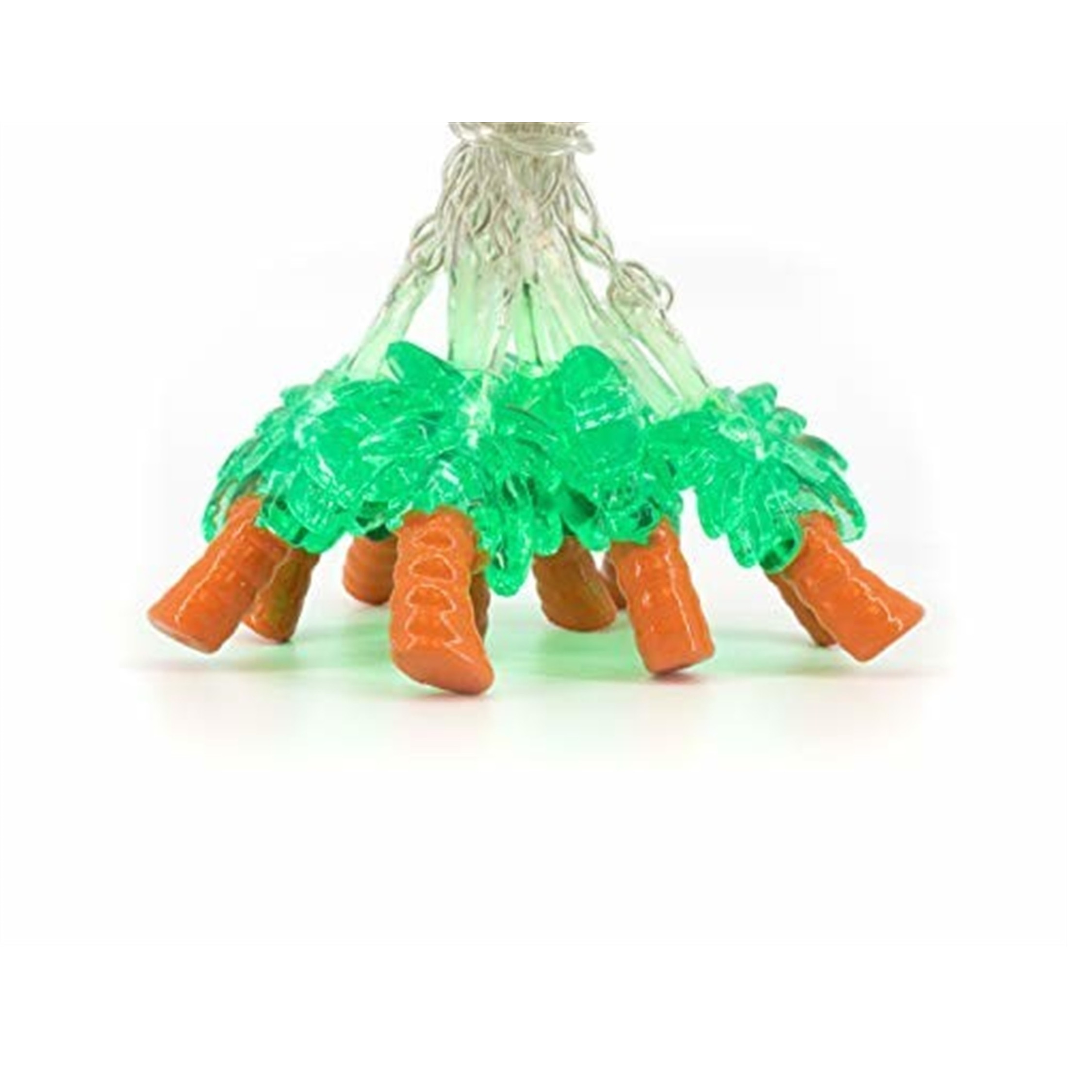 ProductWorks Battery-Operated Ultra LED Lights with Timer Feature, 10 Lights, Palm Trees ProductWorks Battery-Operated Ultra LED Lights with Timer Feature, 10 Lights, Palm Trees