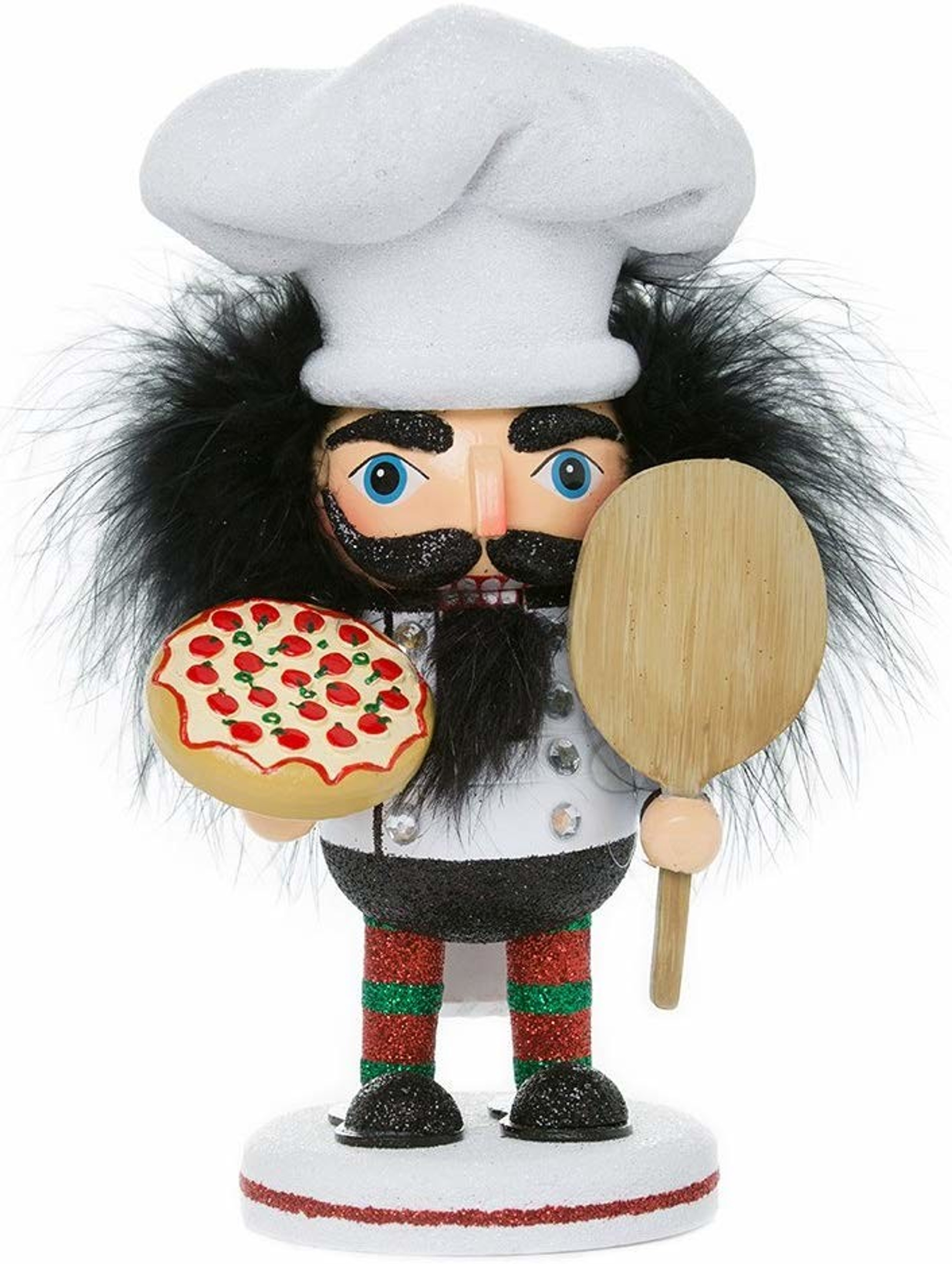 Kurt Adler Pizza Guy Hollywood Nutcracker, 8"
