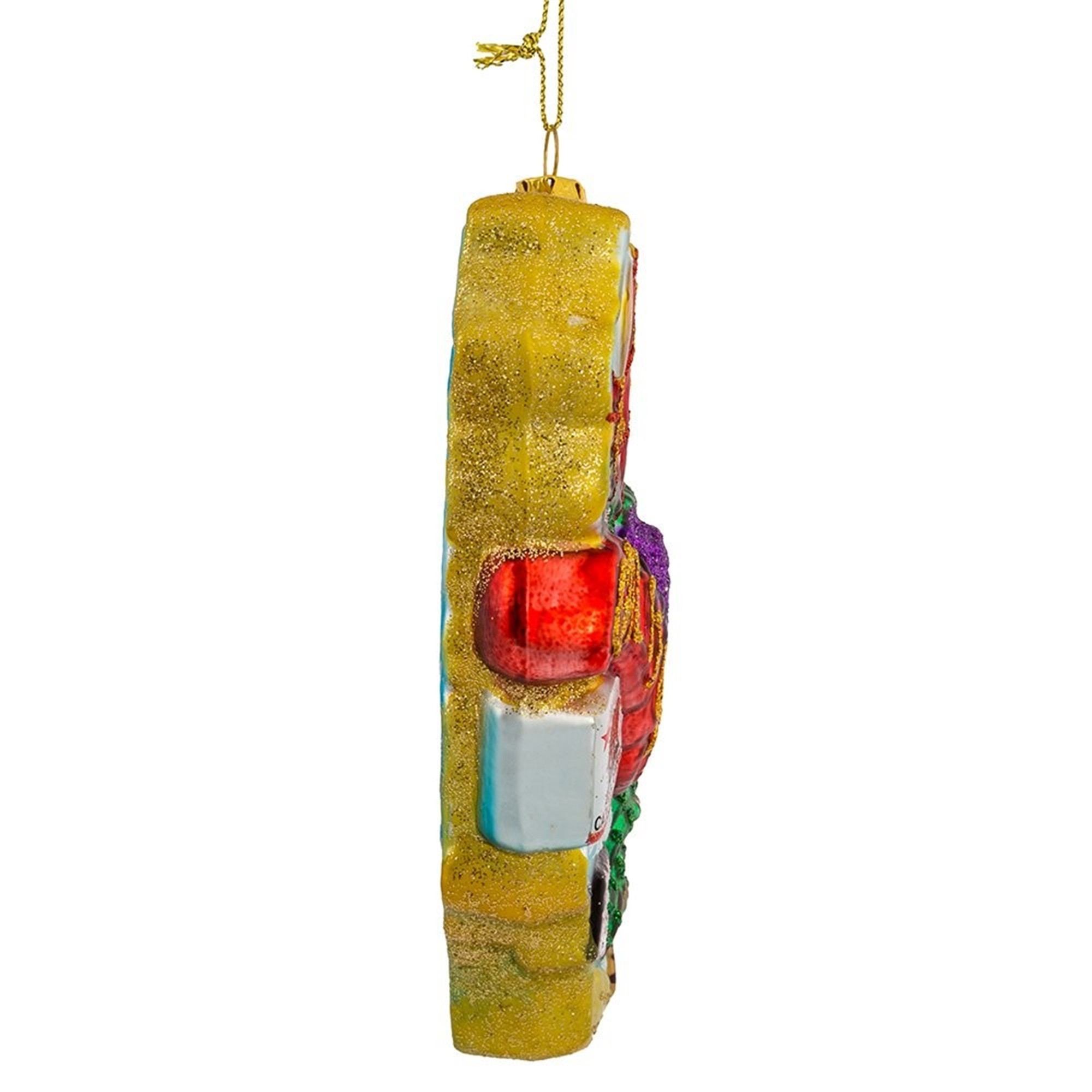 Kurt Adler California Glass Ornament, 6-1/2-Inch