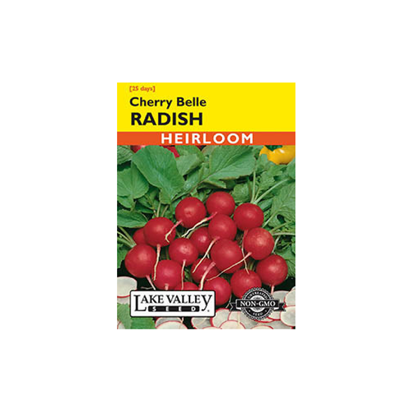 Lake Valley Seed Radish, Cherry Belle Heirloom, 4g