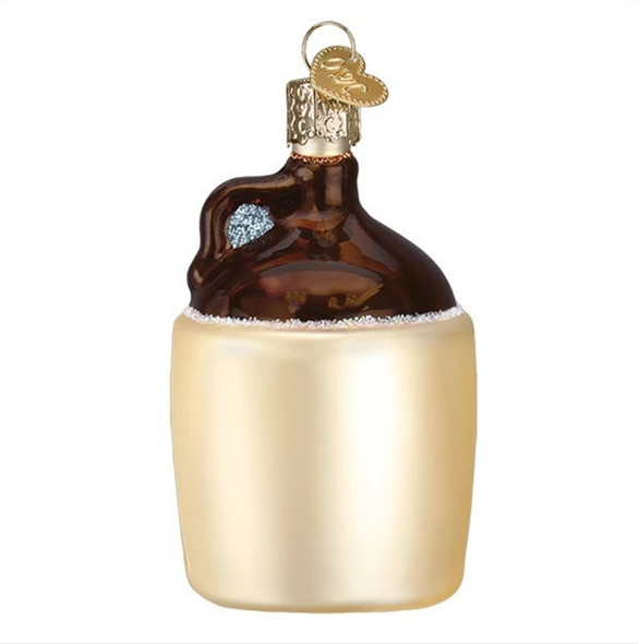 Old World Christmas Blown Glass Ornament for Christmas Tree, Moonshine