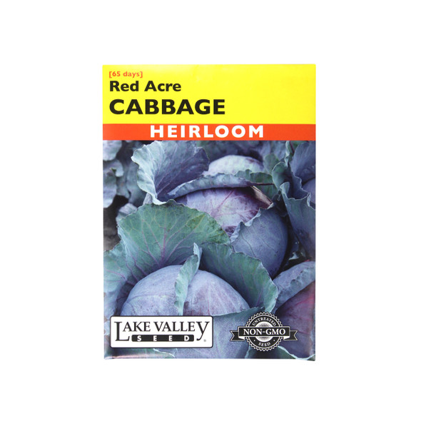Lake Valley Seed Red Acre Heirloom Cabbage