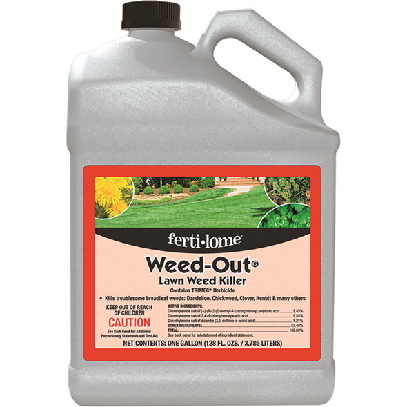 Fertilome Weed Out Lawn Weed Killer Concentrate with TRIMEC, 1 Gallon