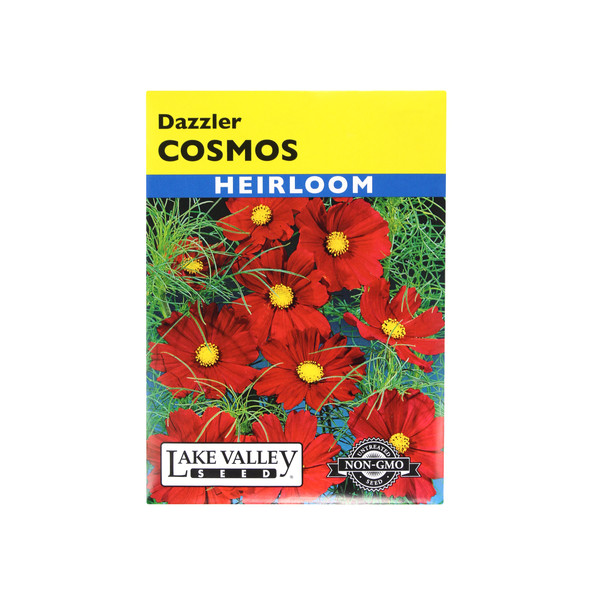 Lake Valley Seed Cosmos, Dazzler Heirloom, 1g