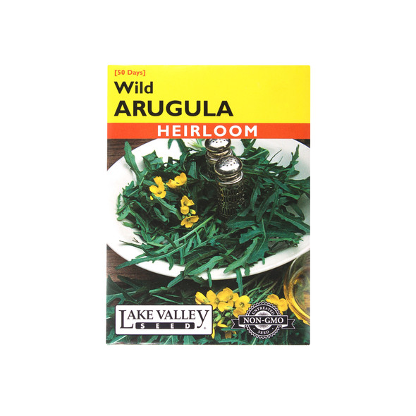 Lake Valley Seed Arugula, Wild Heirloom Vegetable, 0.25