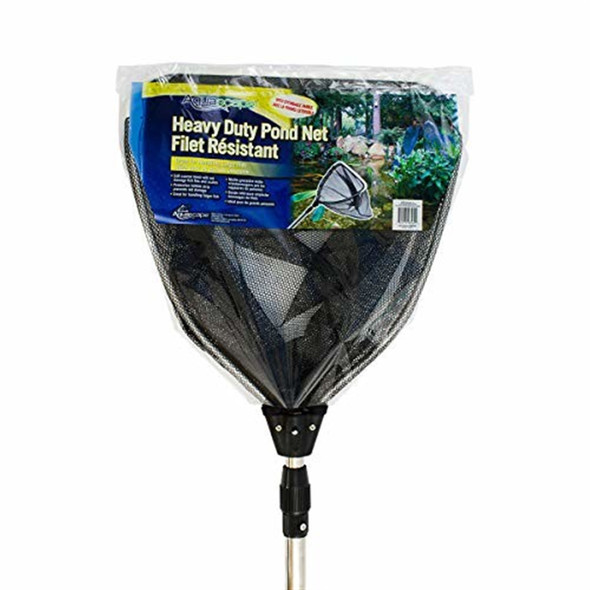 Aquascape Heavy Duty Pond Skimmer Net with Extendable Handle – Ideal for Large Fish and Easy Pond Maintenance