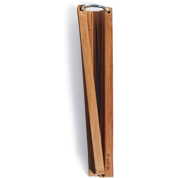 XXD Bamboo Universal 1, 2 or 3 Foldable Chopstick, Pot-Coaster, or Trivet