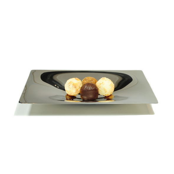 XXD Decorative Polished Stainless Steel Floating Bowl Table Decoration, Set of 2