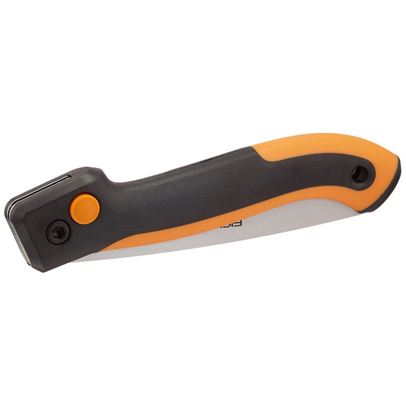 Fiskars Powertooth Softgrip Steel Folding Saw, 7" - For Backyard Landscaping