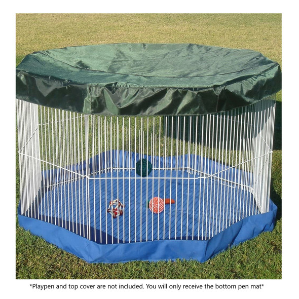 Ware Universal Playpen Cover, Assorted Colors - Blue or Green Ware Universal Playpen Cover, Assorted Colors - Blue or Green