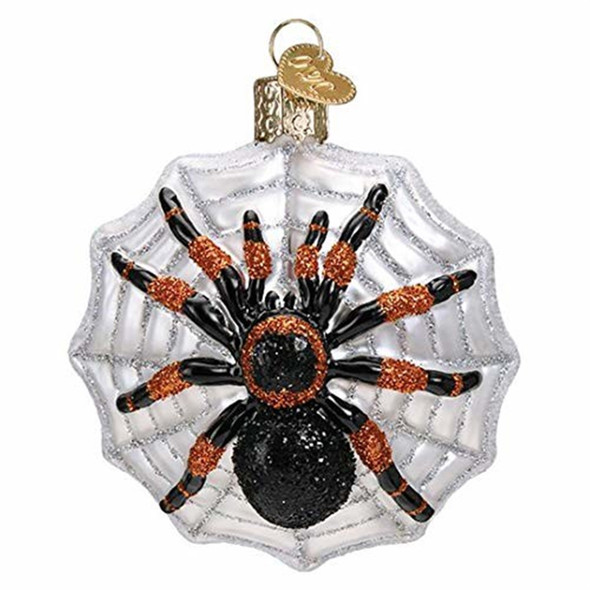 Old World Christmas Glass Blown Ornament for Tree, Tarantula