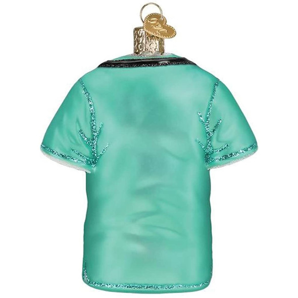 Old World Christmas Glass Blown Ornament for Christmas Tree, Scrubs