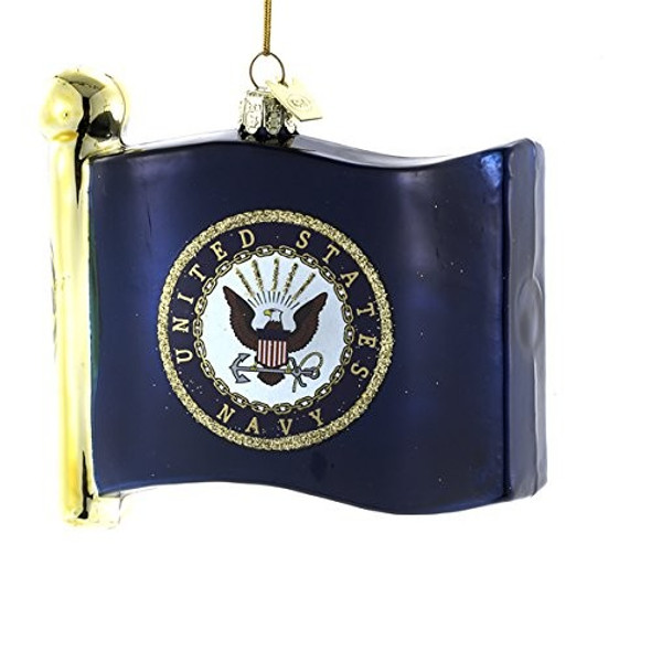 Kurt Adler (NA4141) Officially-licensed U.S. Navy ornament